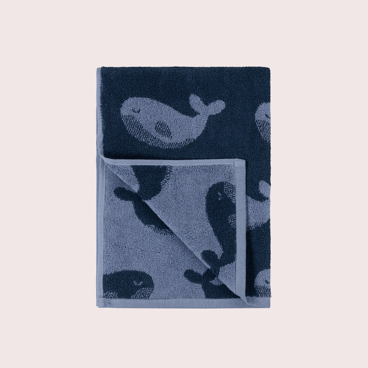 Singing Whales Hooded Towel
