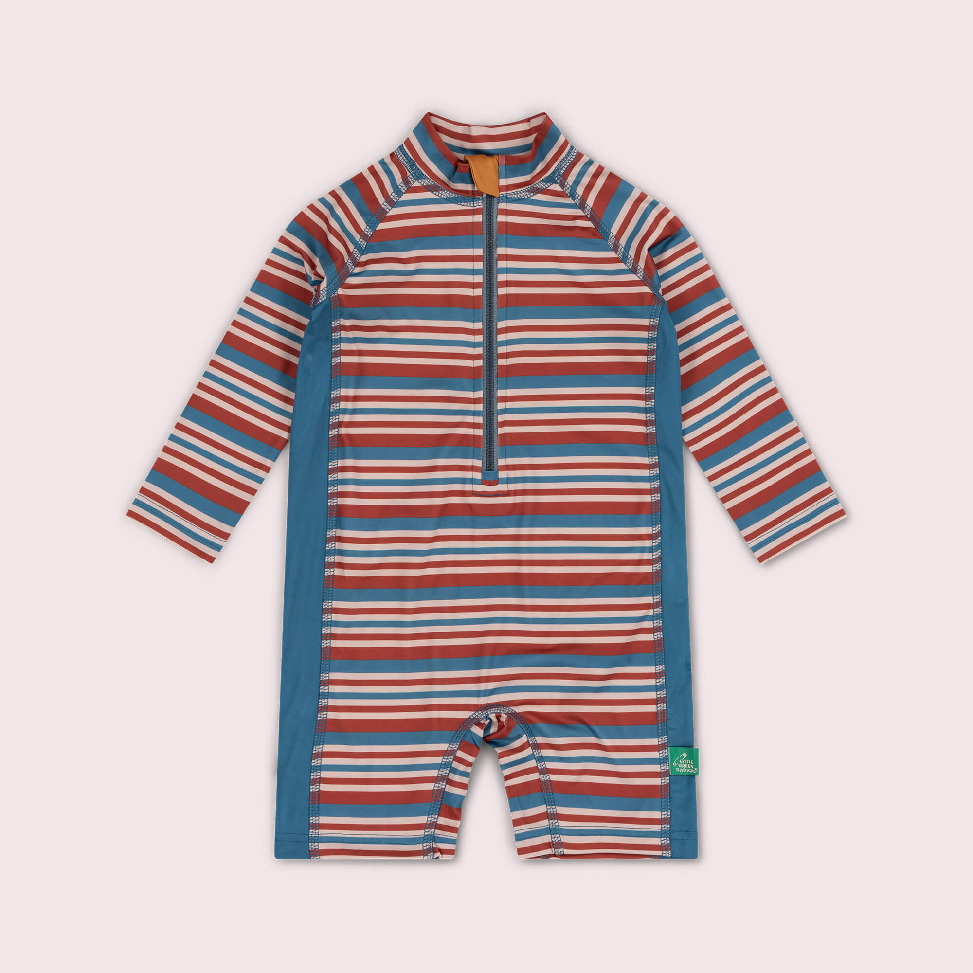 Nautical Striped UPF 50 Recycled Sunsafe Sunsuit Multi / 7-8y