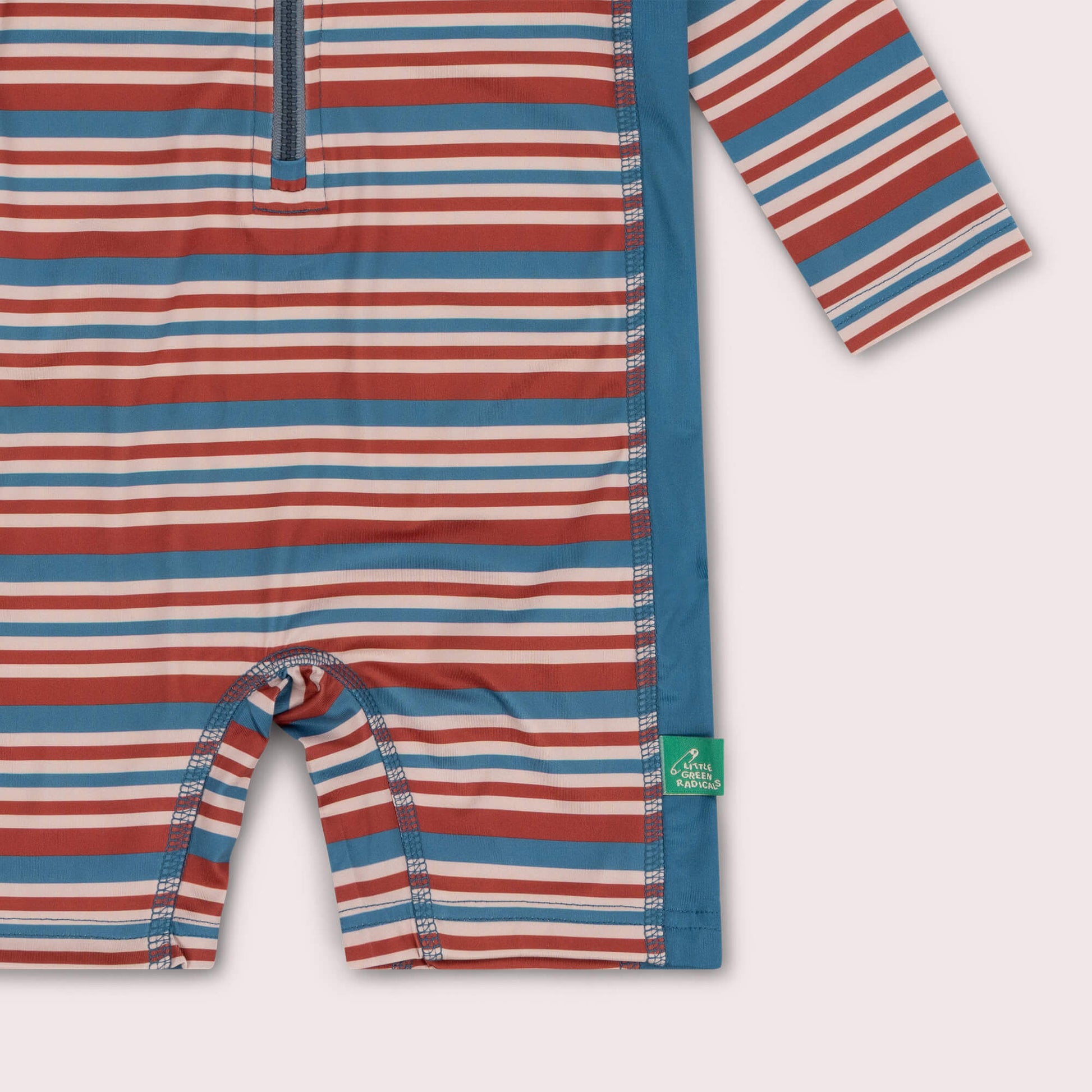 Nautical Striped UPF 50 Recycled Sunsafe Sunsuit Multi / 7-8y