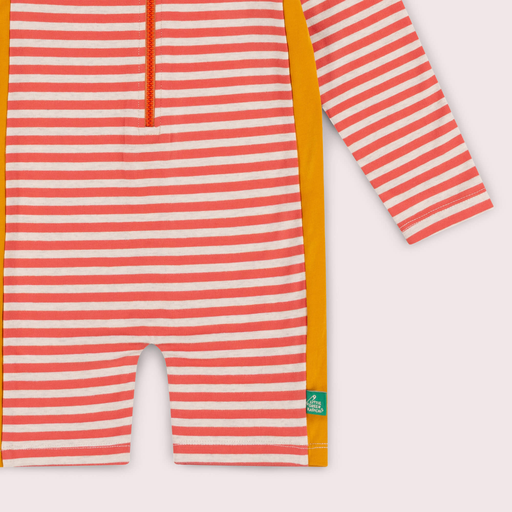 Red Striped UPF 50 Sunsafe Sunsuit Red / 7-8y