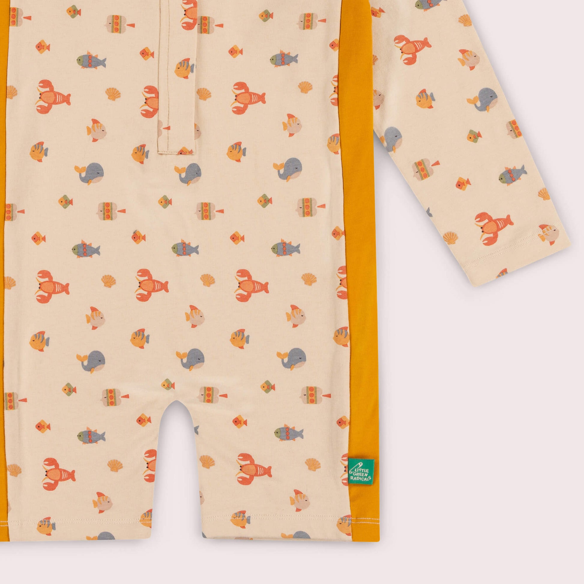 Underwater UPF 50 Sunsafe Sunsuit Cream / 7-8y