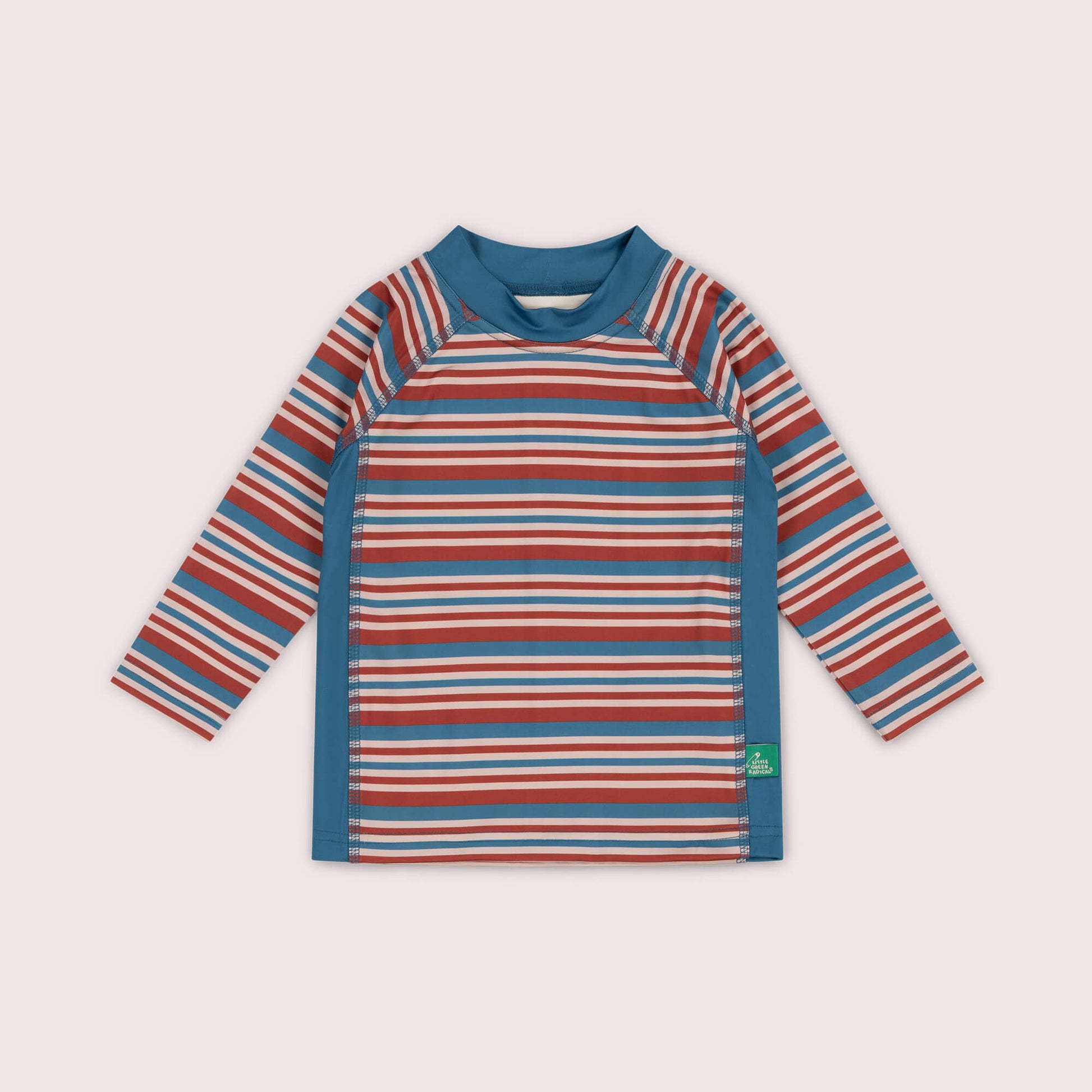 Nautical Striped UPF 50 Sunsafe Long Sleeve Rash Vest Multi / 7-8y