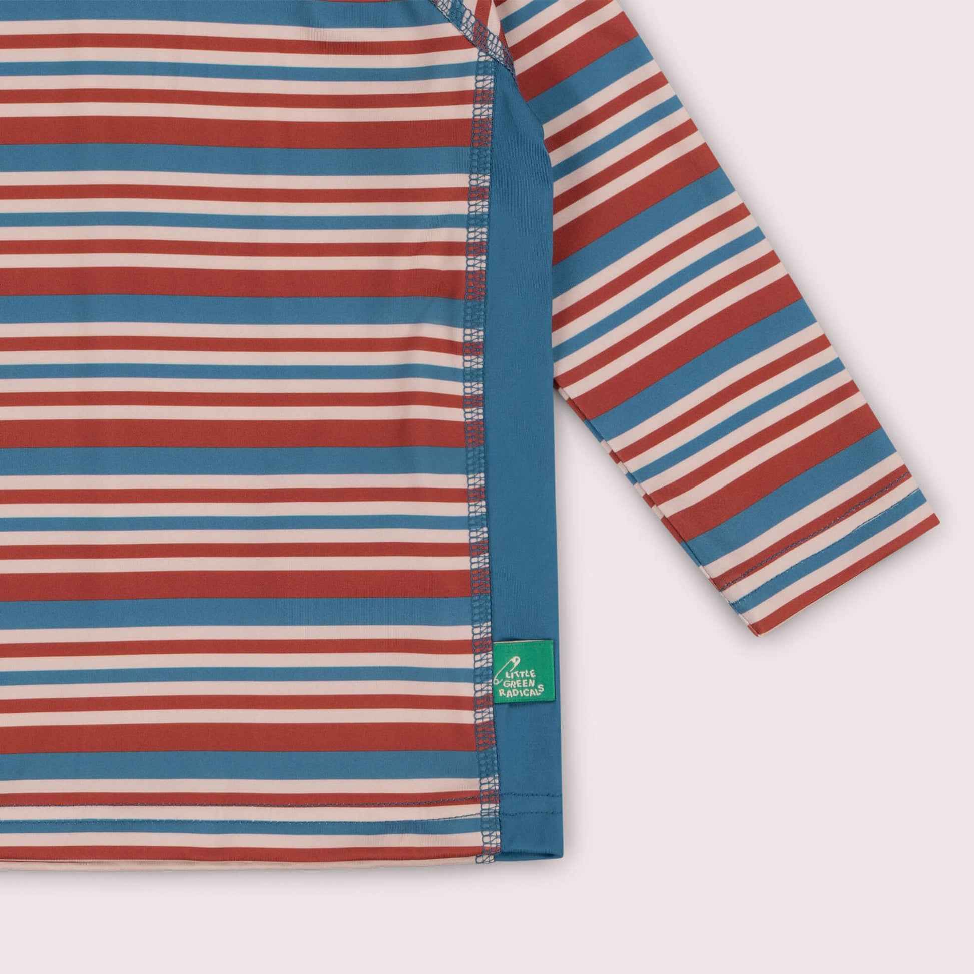 Nautical Striped UPF 50 Sunsafe Long Sleeve Rash Vest Multi / 7-8y