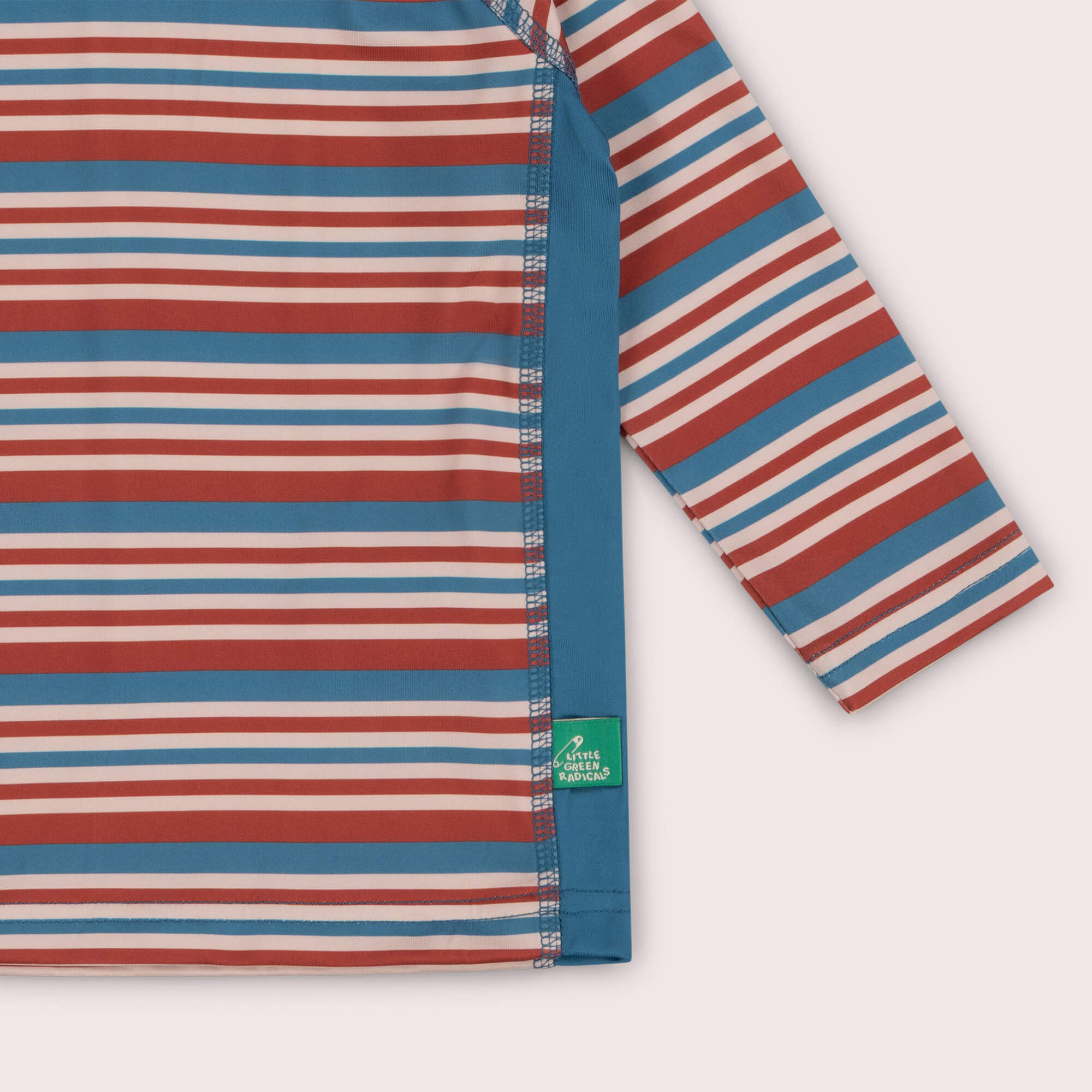 Nautical Striped UPF 50 Sunsafe Long Sleeve Rash Vest Multi / 7-8y