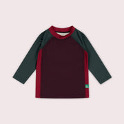 Plum UPF 50 Sunsafe Long Sleeve Rash Vest Purple / 7-8y