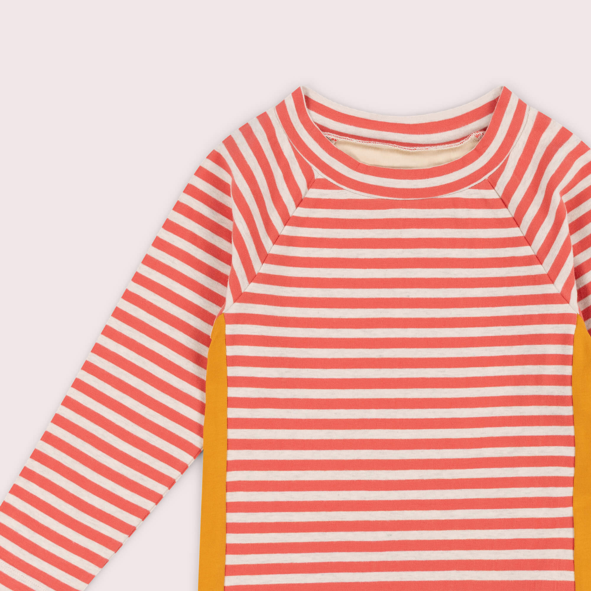 Red Striped UPF 50 Sunsafe Long Sleeve Rash Vest Red / 7-8y