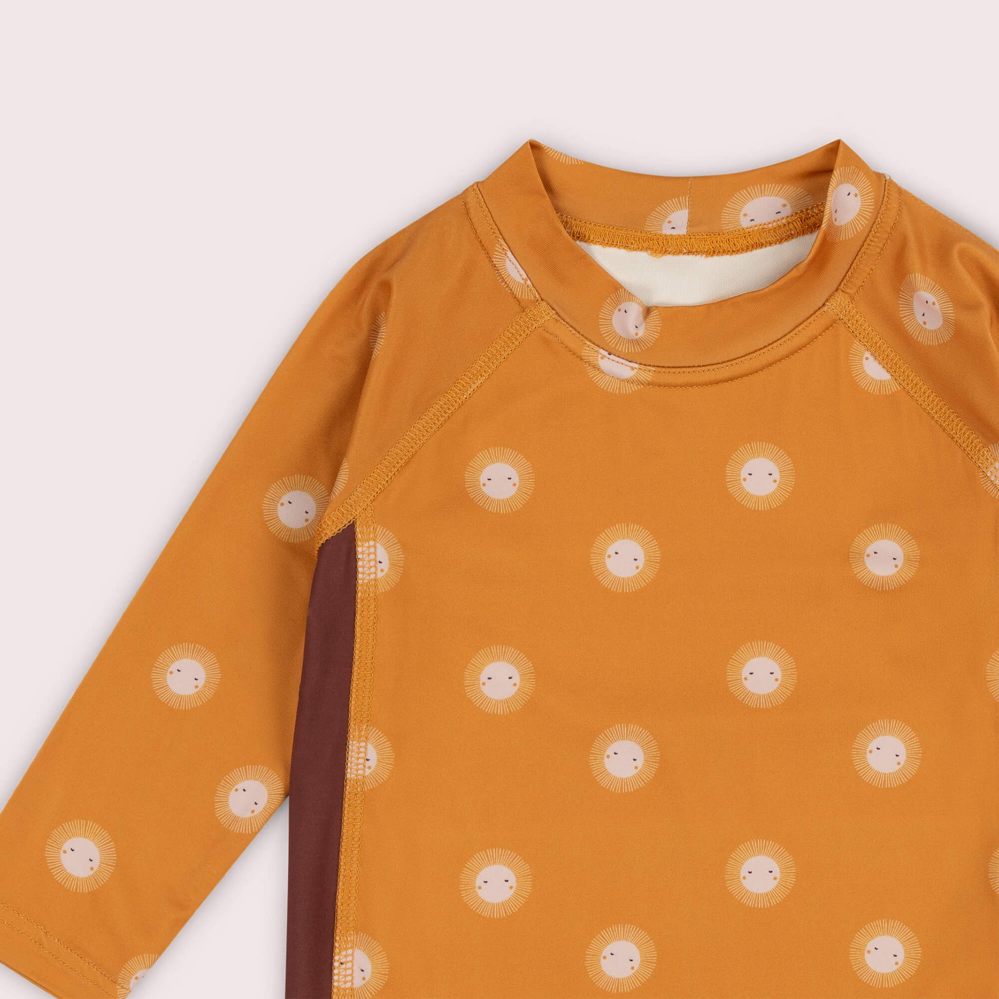 Sunshine UPF 50 Sunsafe Long Sleeve Rash Vest Gold / 7-8y