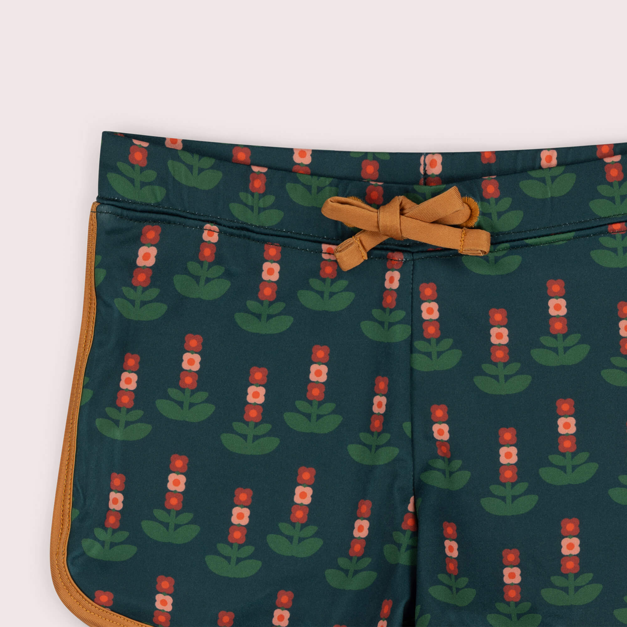 Green Blooms UPF 50 Recycled Swim Shorts Green / 7-8y