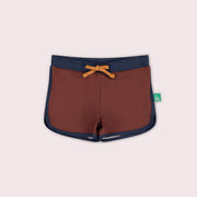 Ginger UPF 50 Recycled Swim Shorts Orange / 7-8y