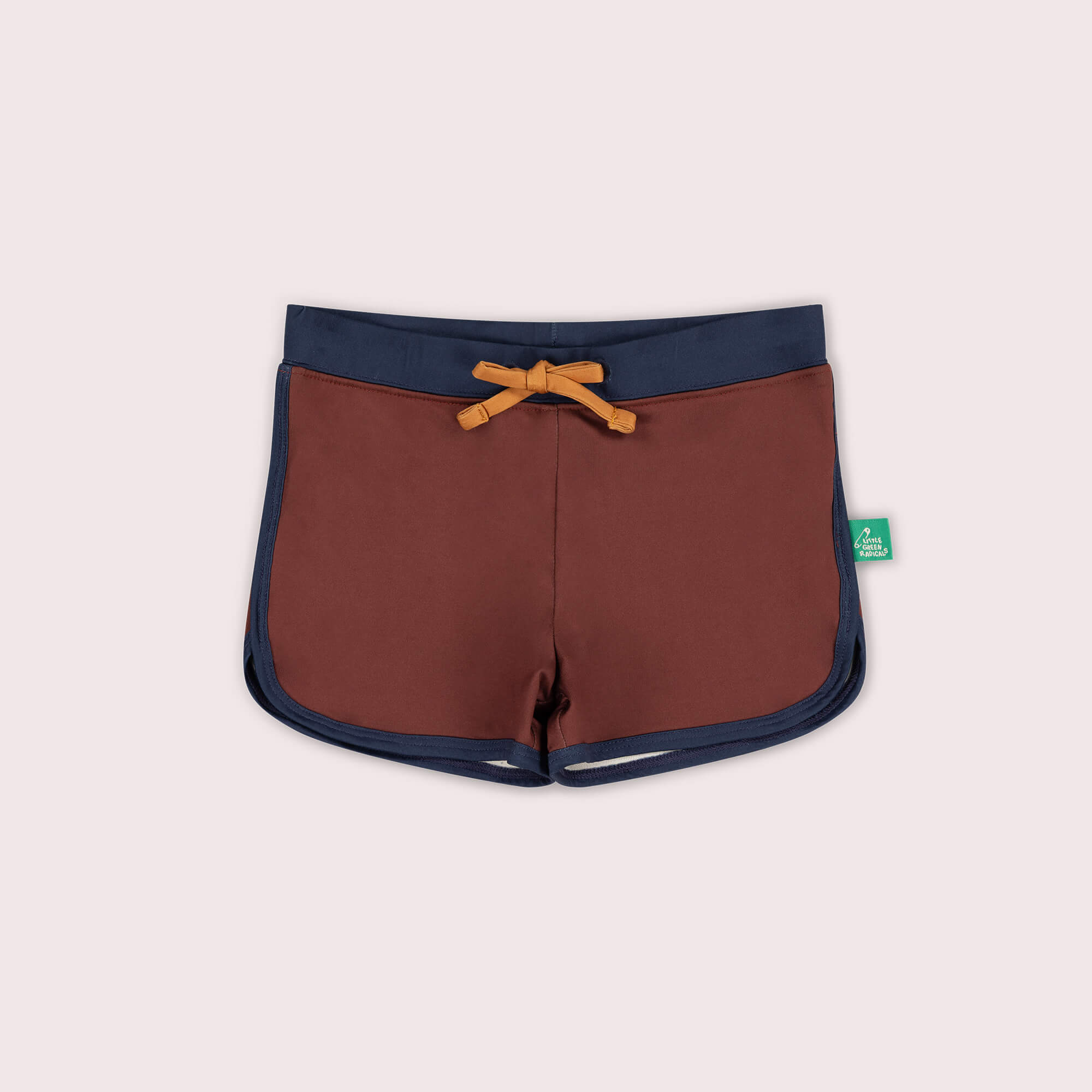 Ginger UPF 50 Recycled Swim Shorts Orange / 7-8y