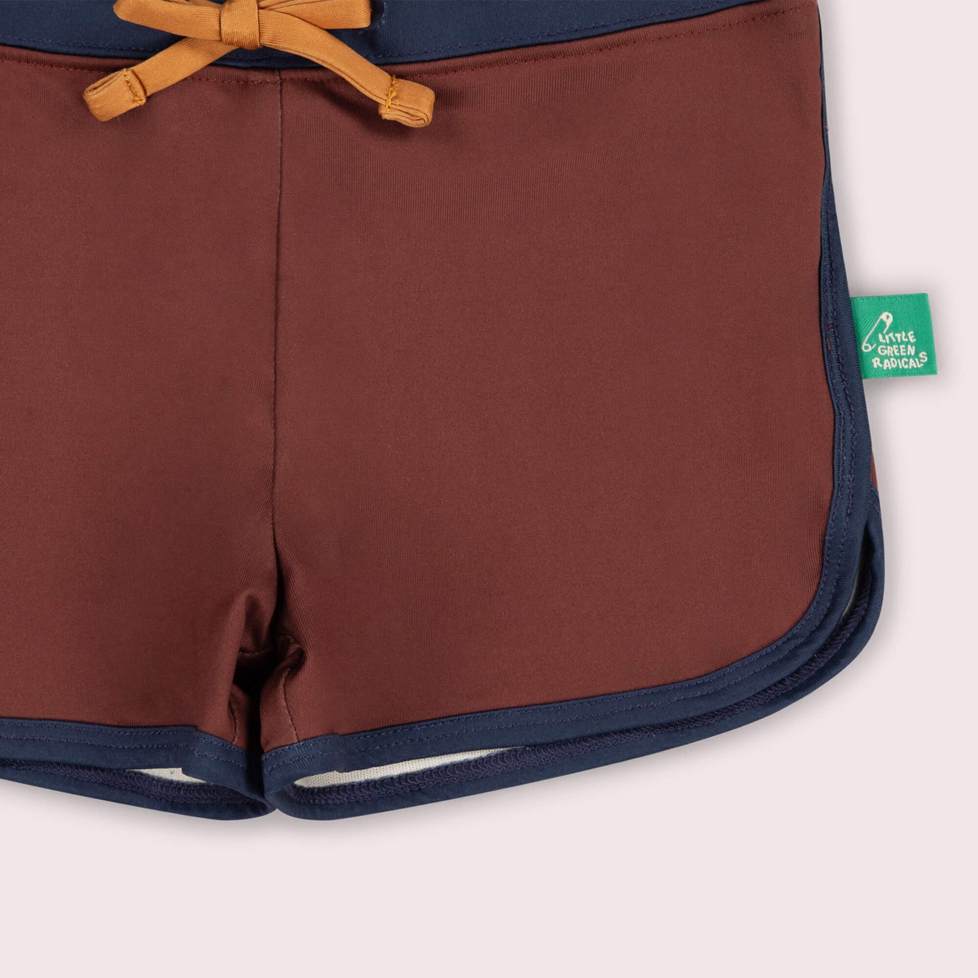 Ginger UPF 50 Recycled Swim Shorts Orange / 7-8y
