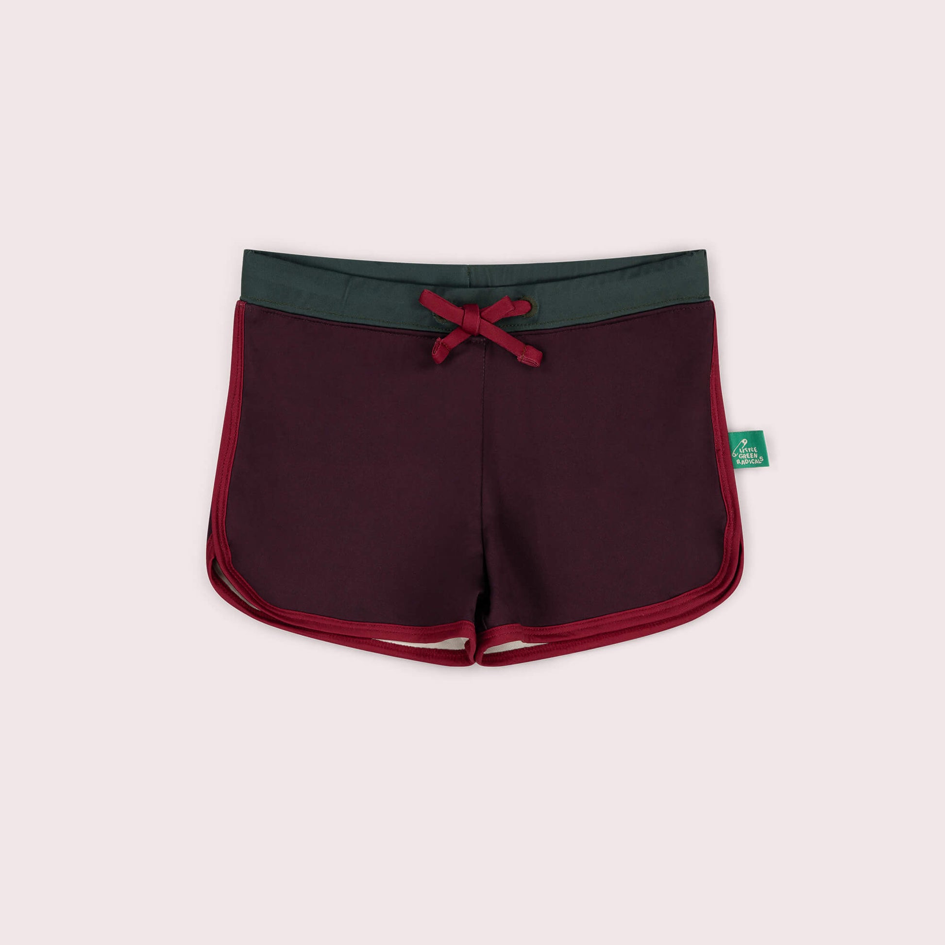 Plum UPF 50 Recycled Swim Shorts Purple / 7-8y