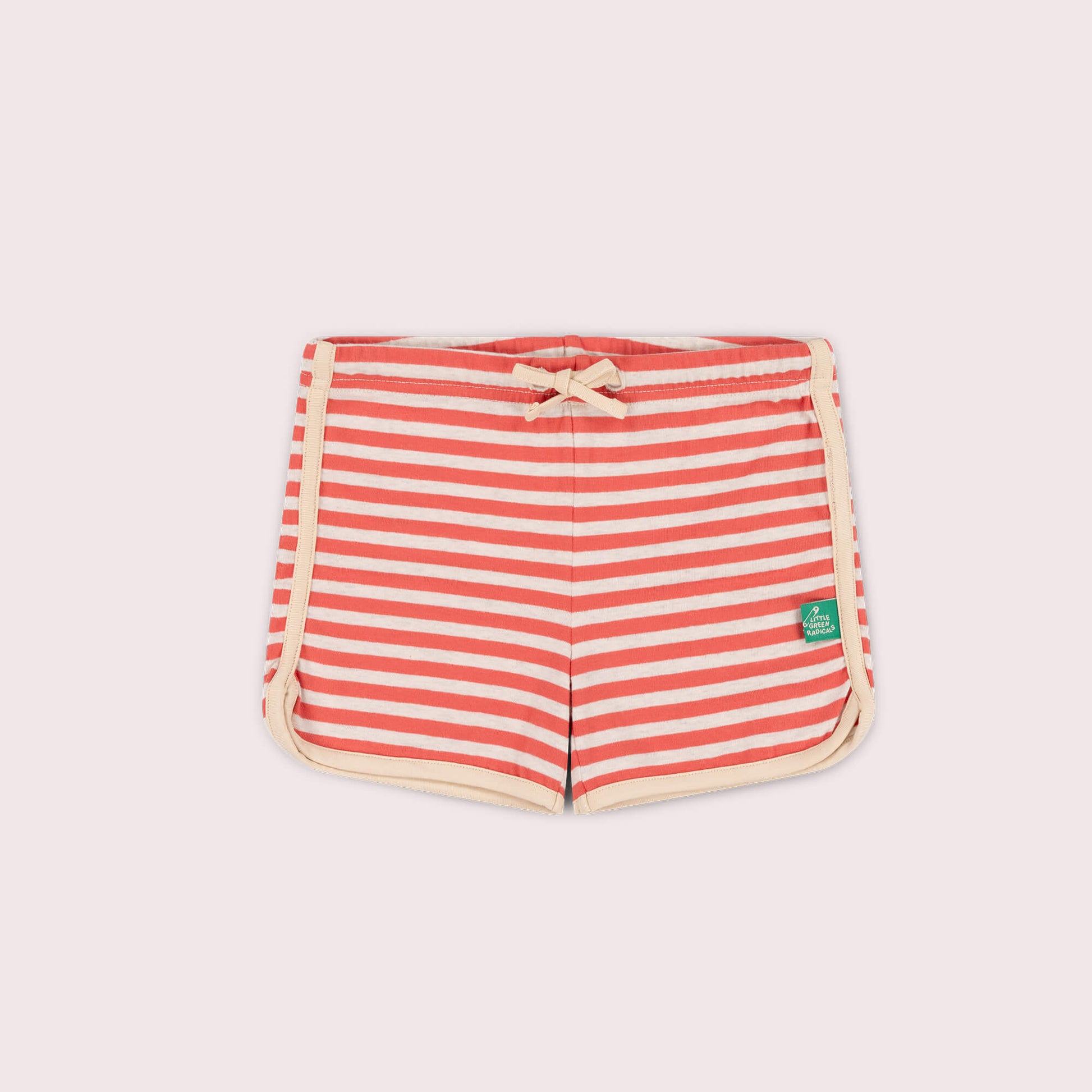 Red Striped Swim Shorts Red / 7-8y