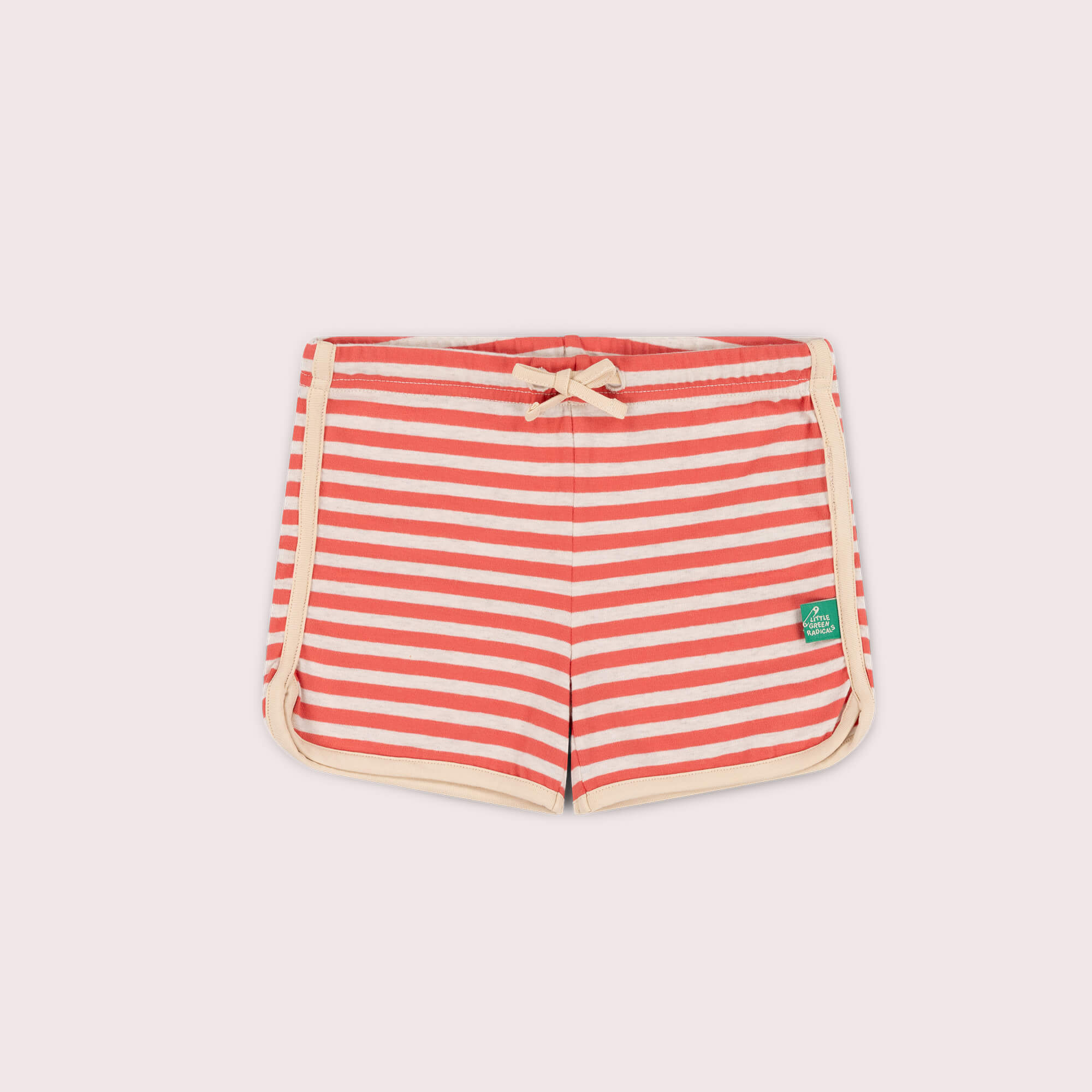 Red Striped Swim Shorts Red / 7-8y