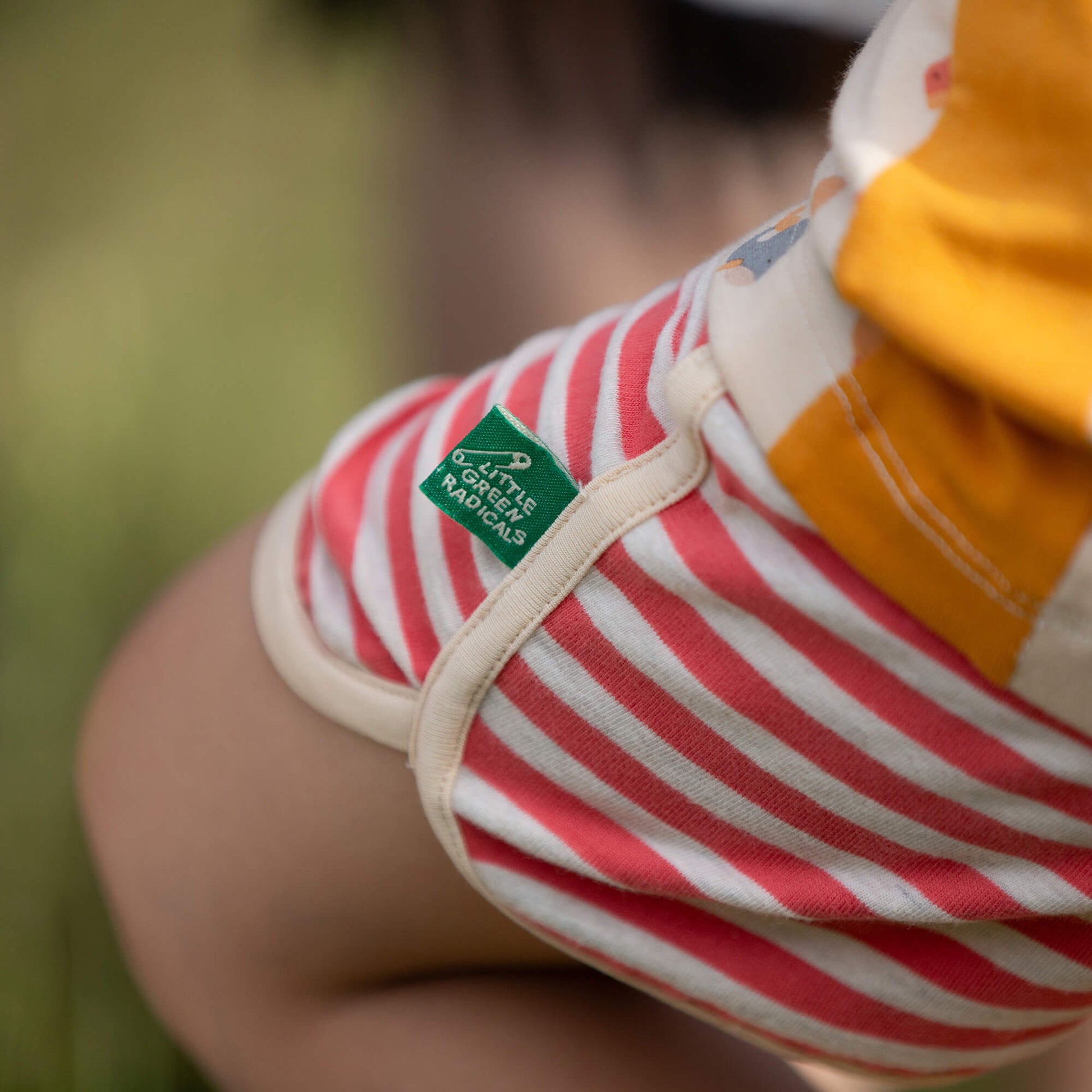 Red Striped Swim Shorts Red / 7-8y