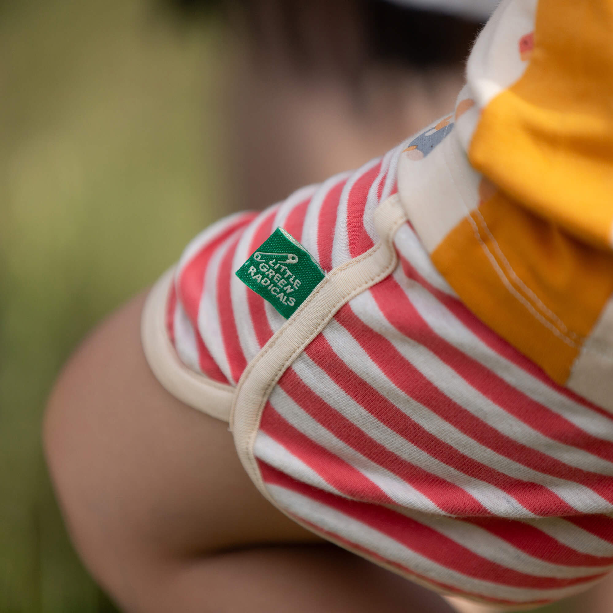 Red Striped Swim Shorts Red / 7-8y
