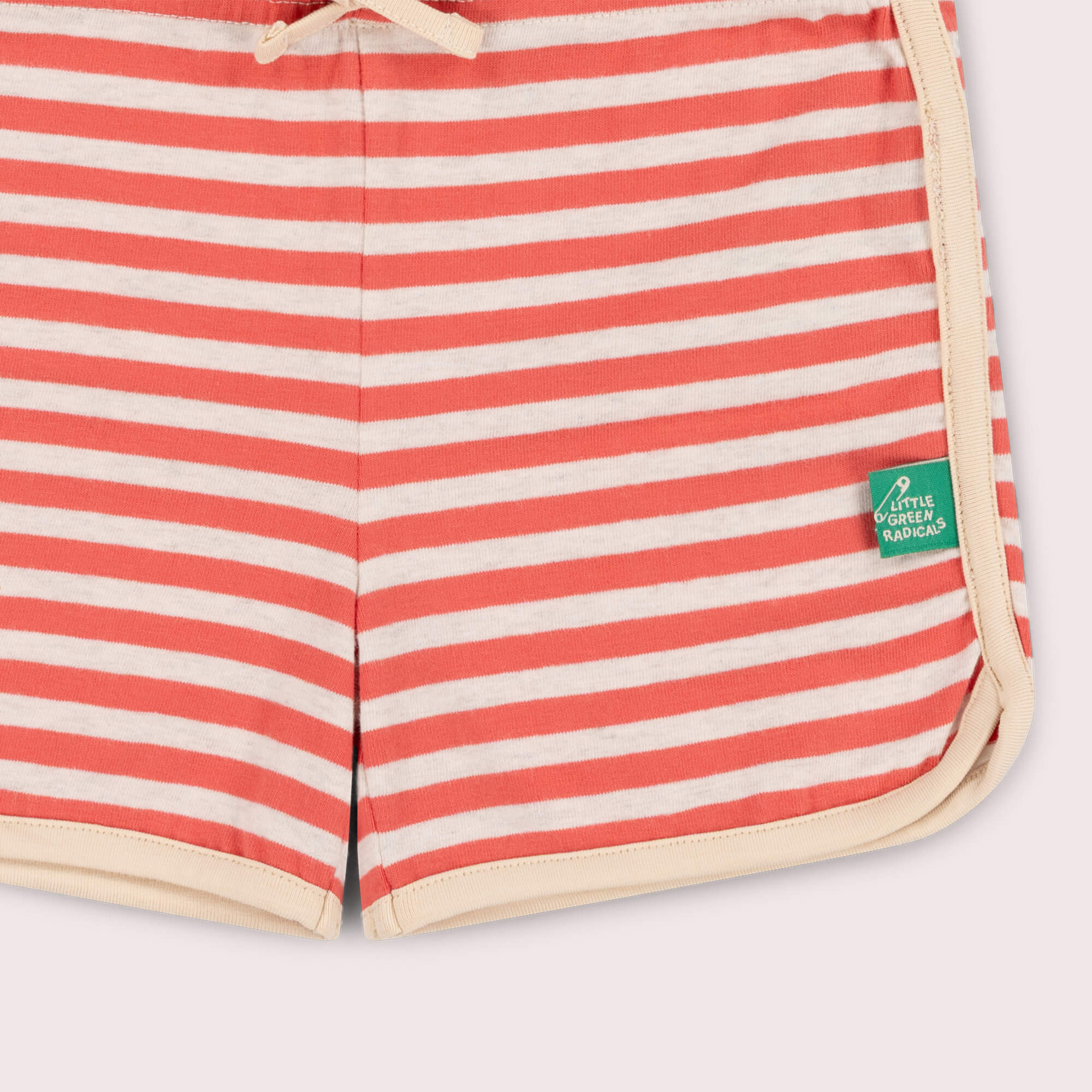 Red Striped Swim Shorts Red / 7-8y