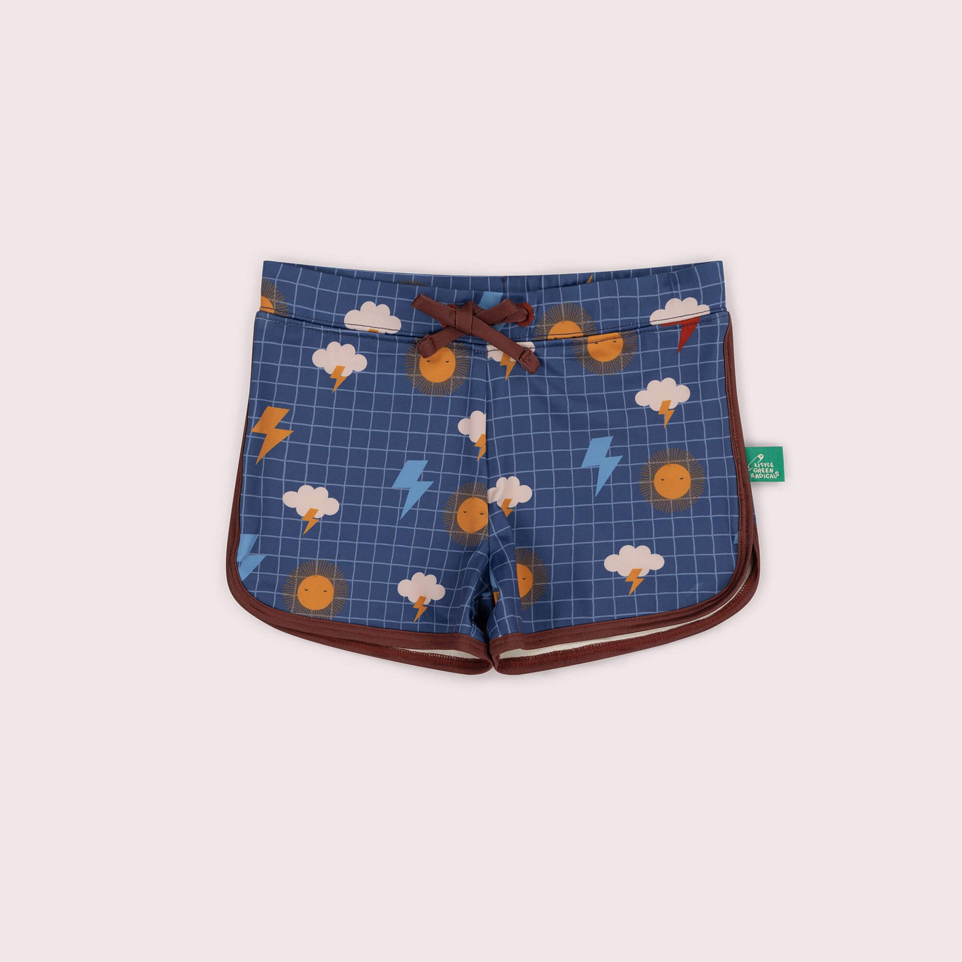 Any Weather UPF 50 Recycled Swim Shorts Blue / 7-8y