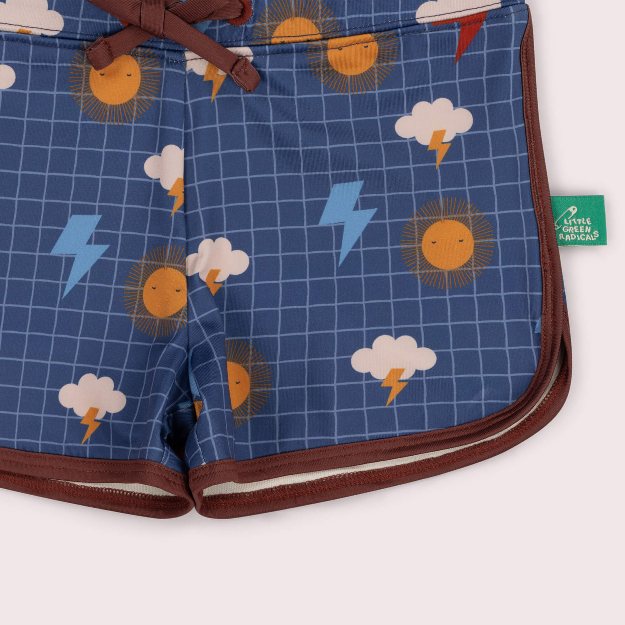 Any Weather UPF 50 Recycled Swim Shorts Blue / 7-8y