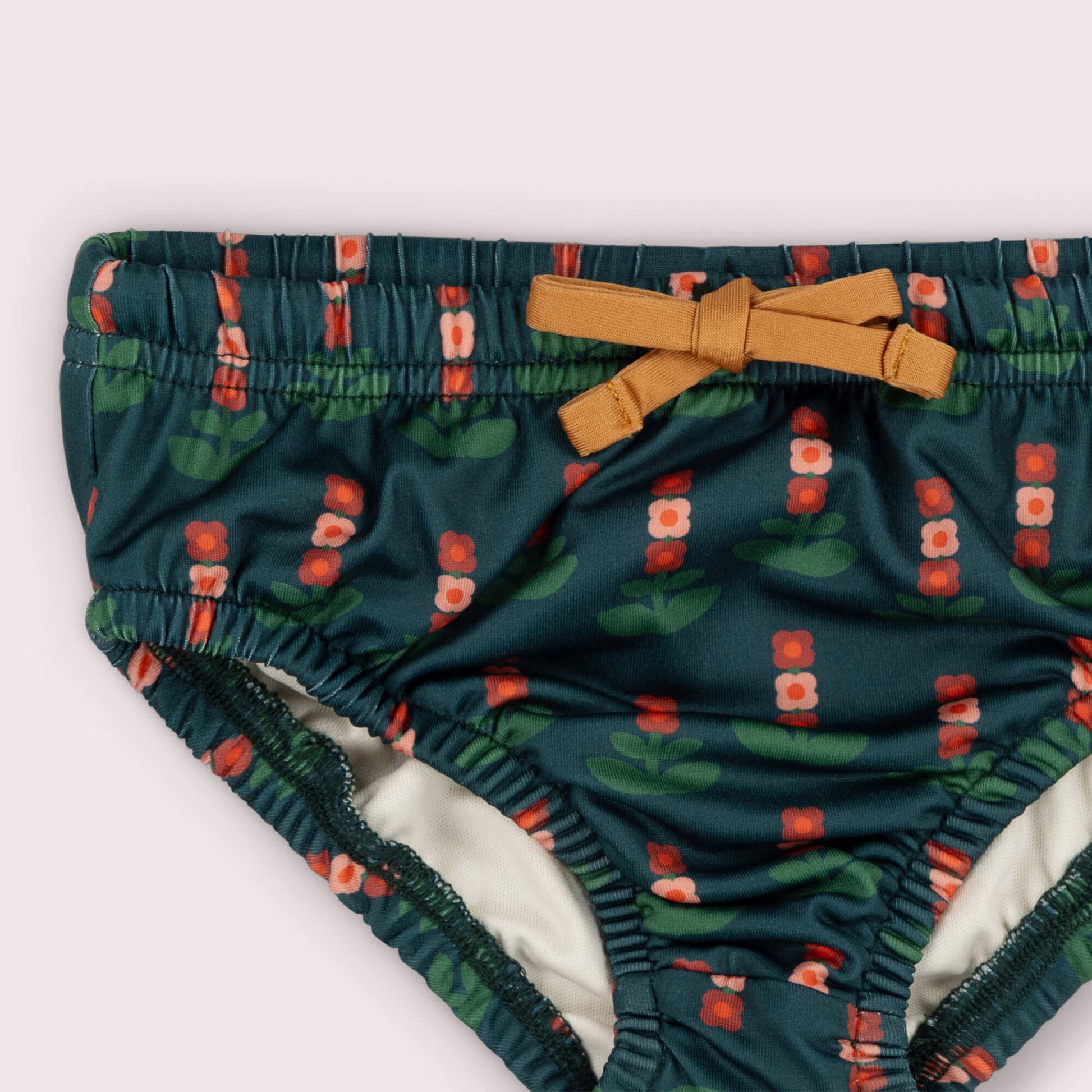 Green Blooms Reusable Swimming Nappy Green / 3-4y
