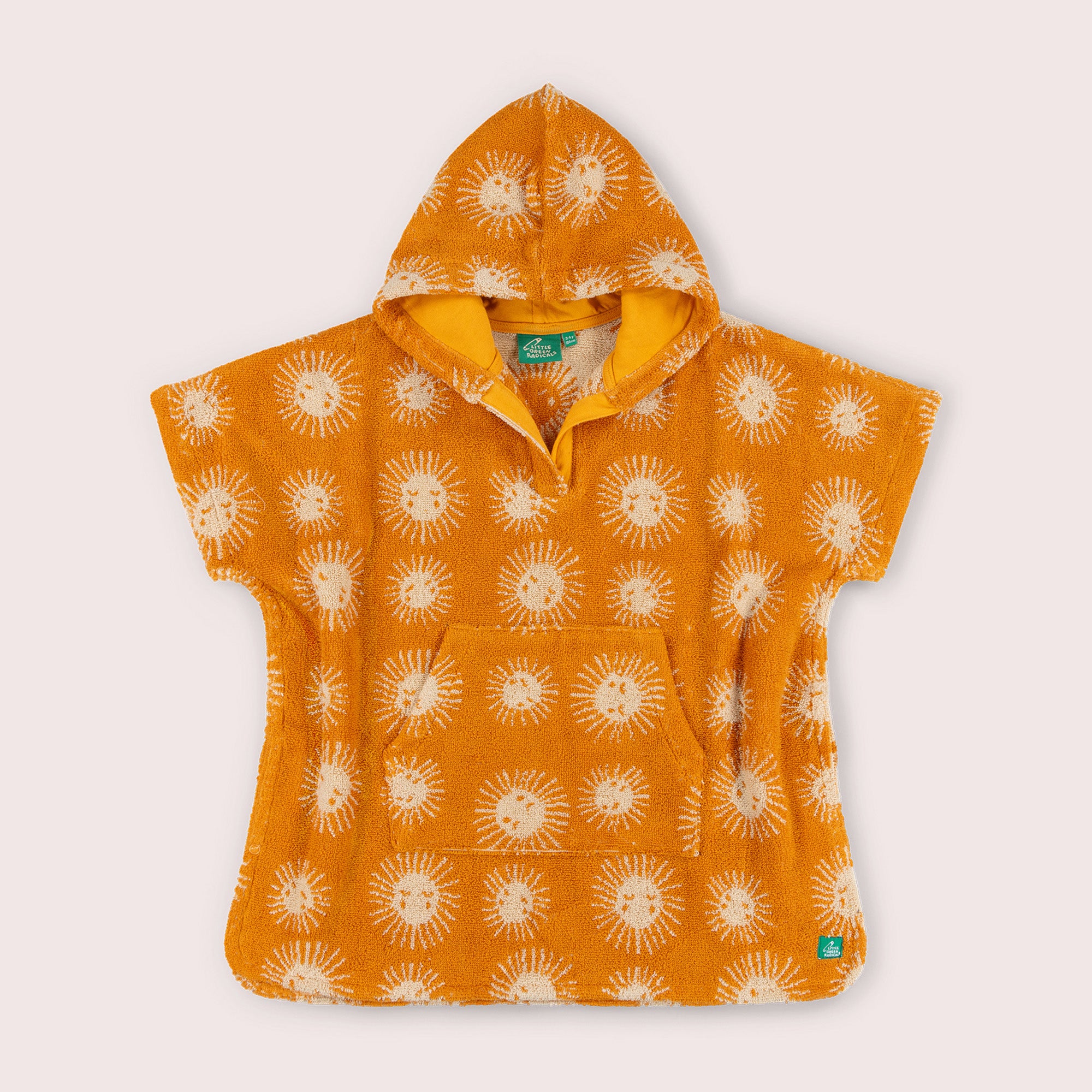 Sunshine Sun Kids Towel Poncho