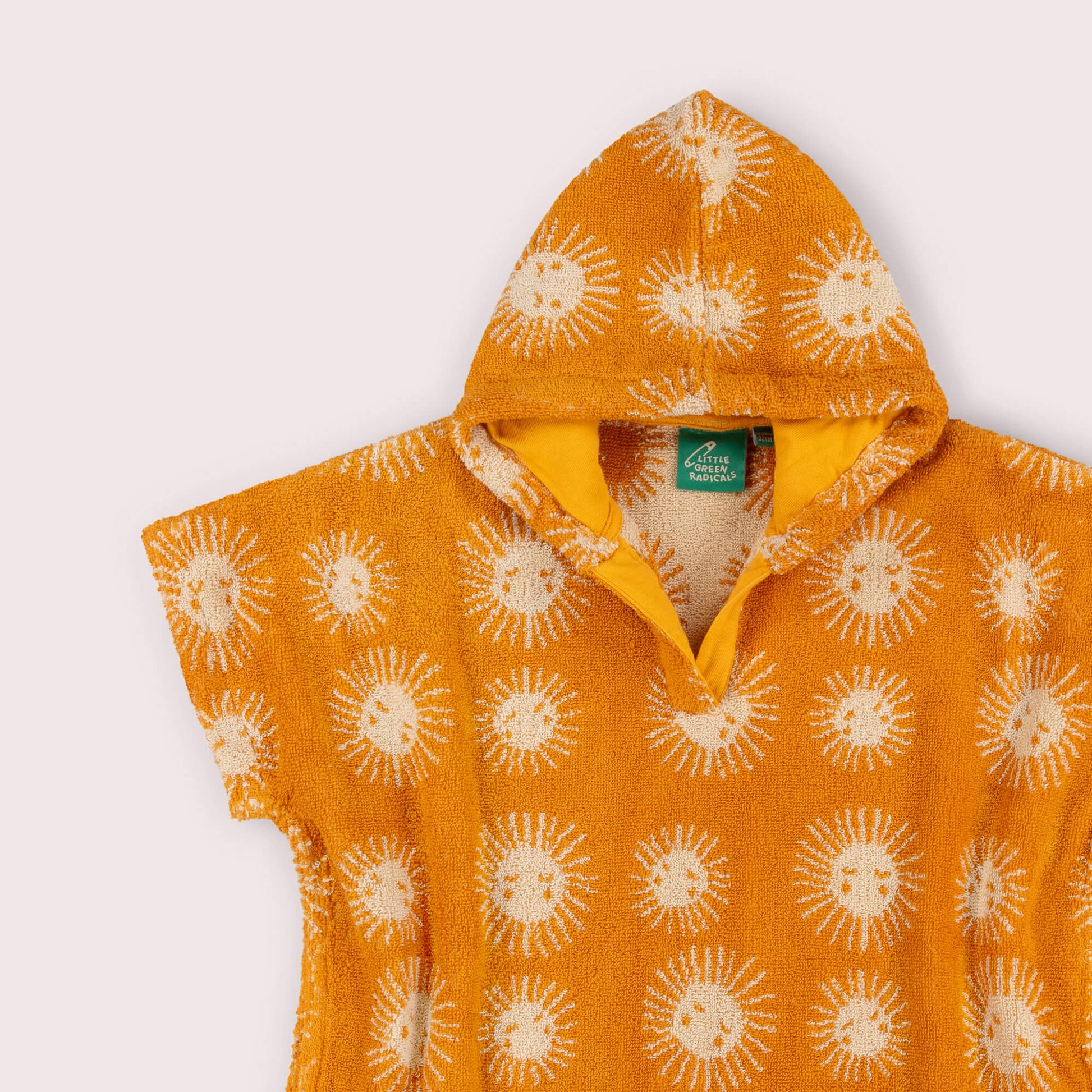 Sunshine Baby Towel Poncho Gold / 12-24m