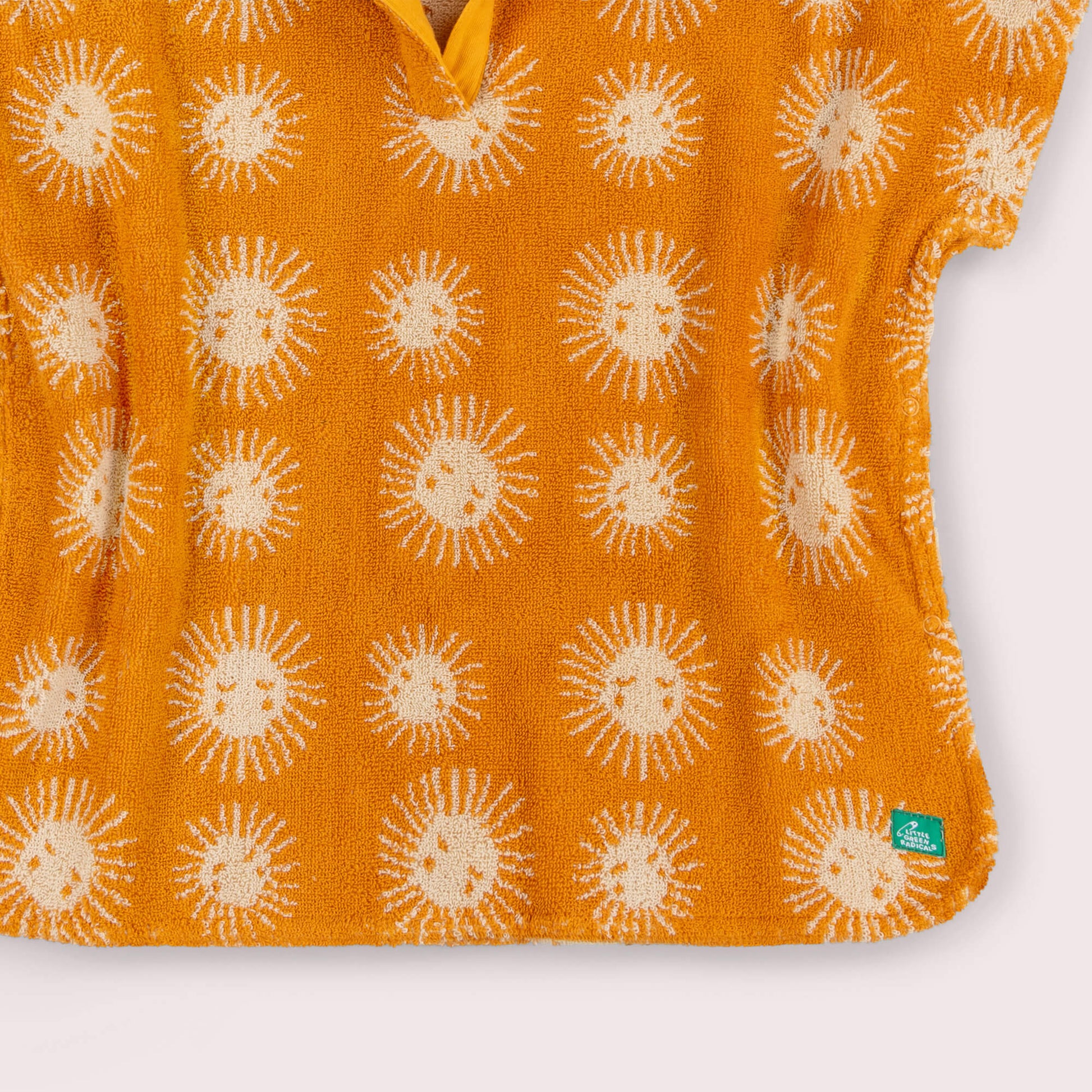 Sunshine Baby Towel Poncho Gold / 12-24m