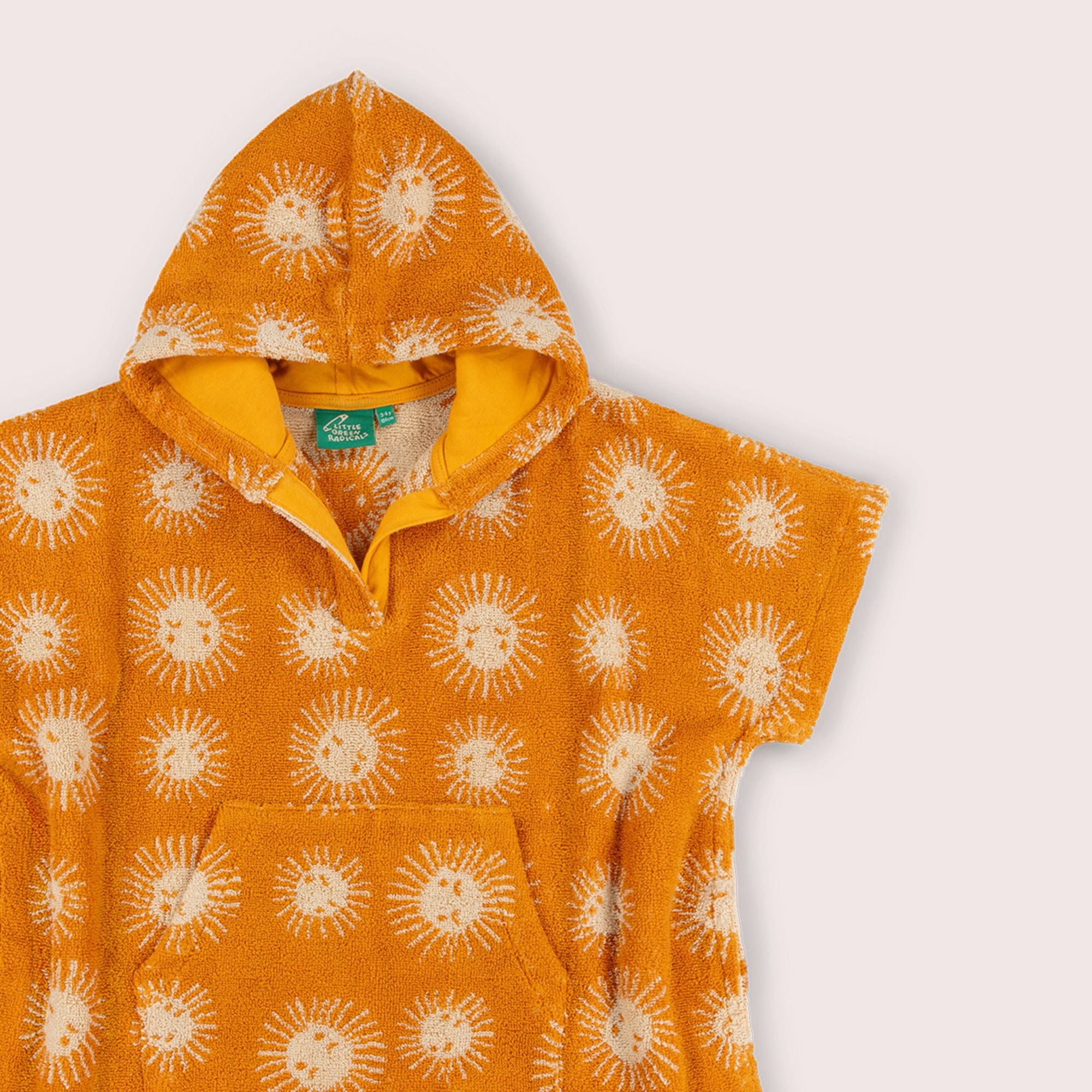 Sunshine Sun Kids Towel Poncho