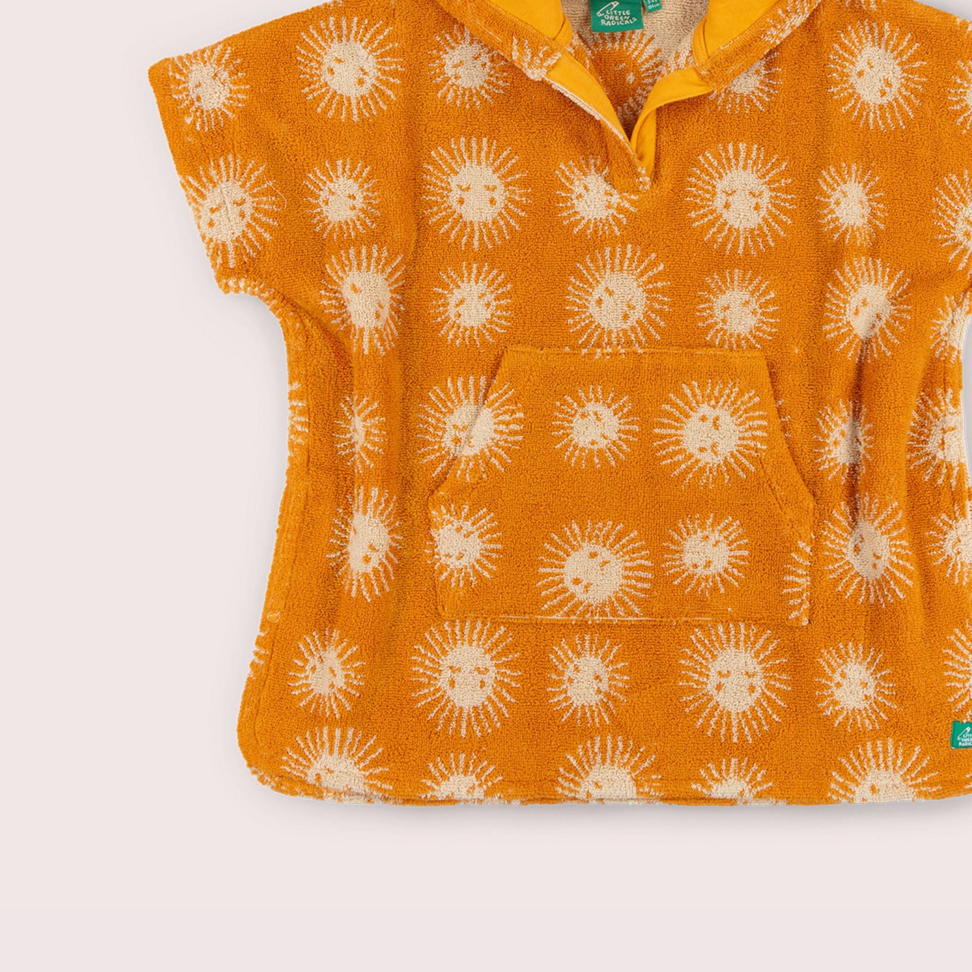 Sunshine Sun Kids Towel Poncho