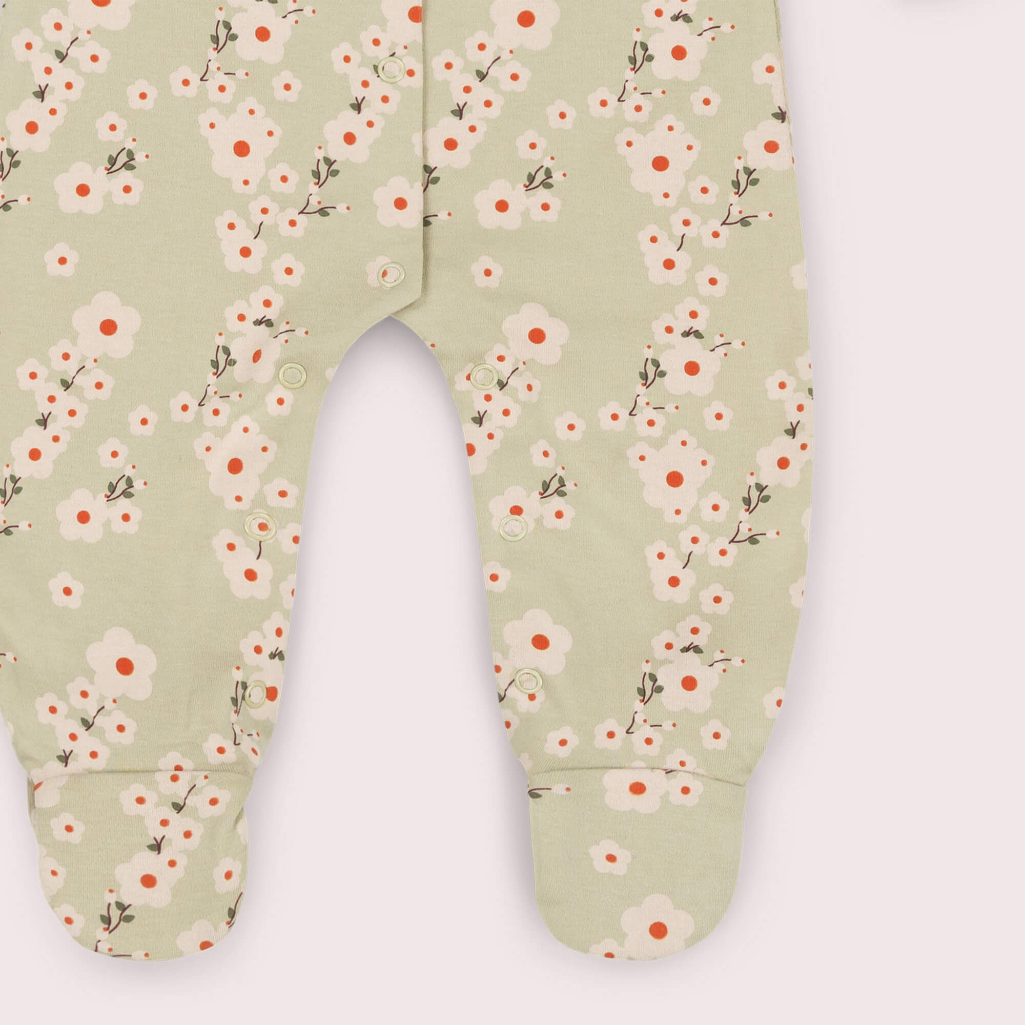 Blossom Organic Babygrow Green / 12-18m