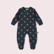 Paws Organic Babygrow Blue / 12-18m