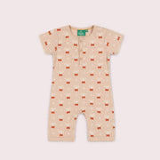Little Mouse Organic Romper Pink / 18-24m