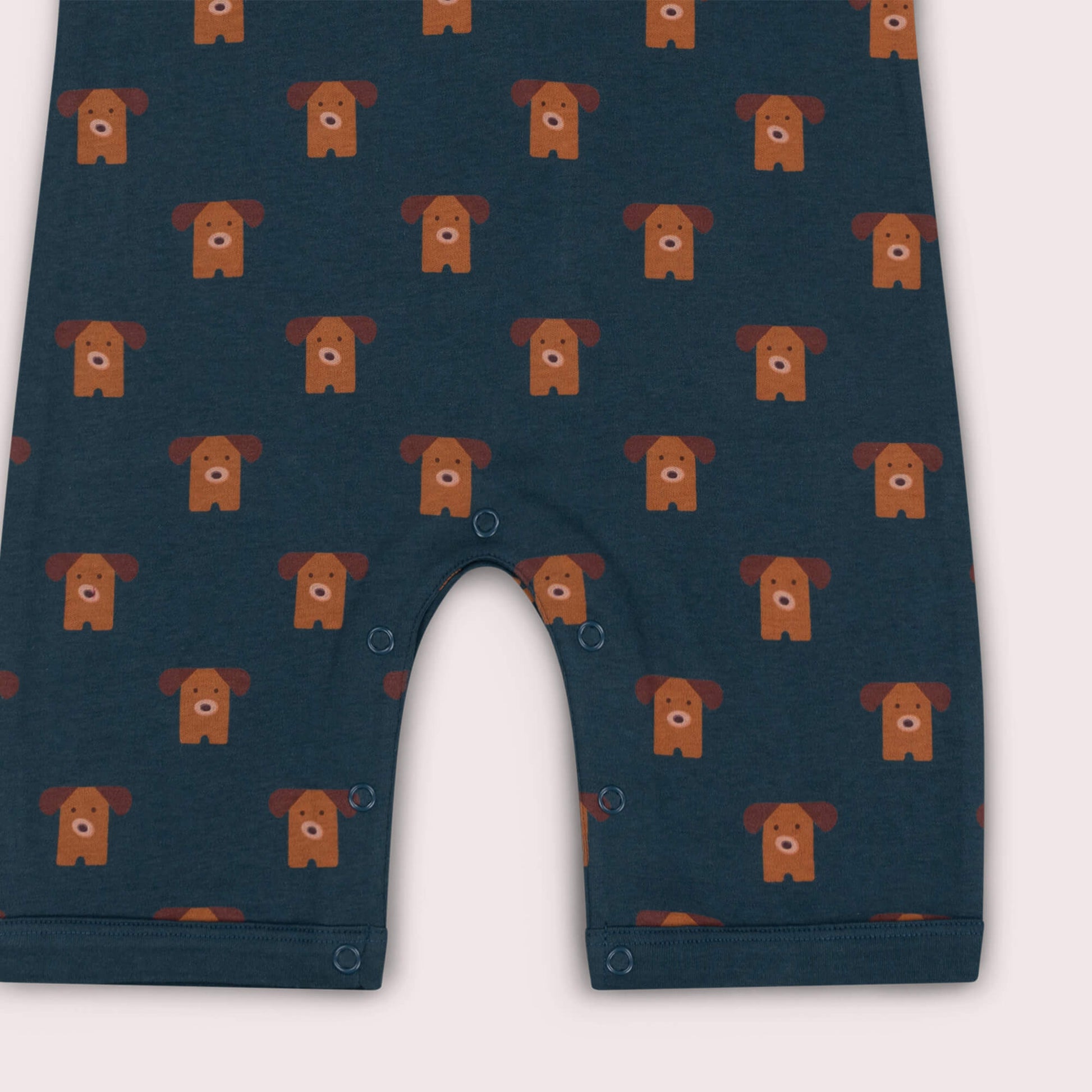 Paws Organic Romper Blue / 00-03m