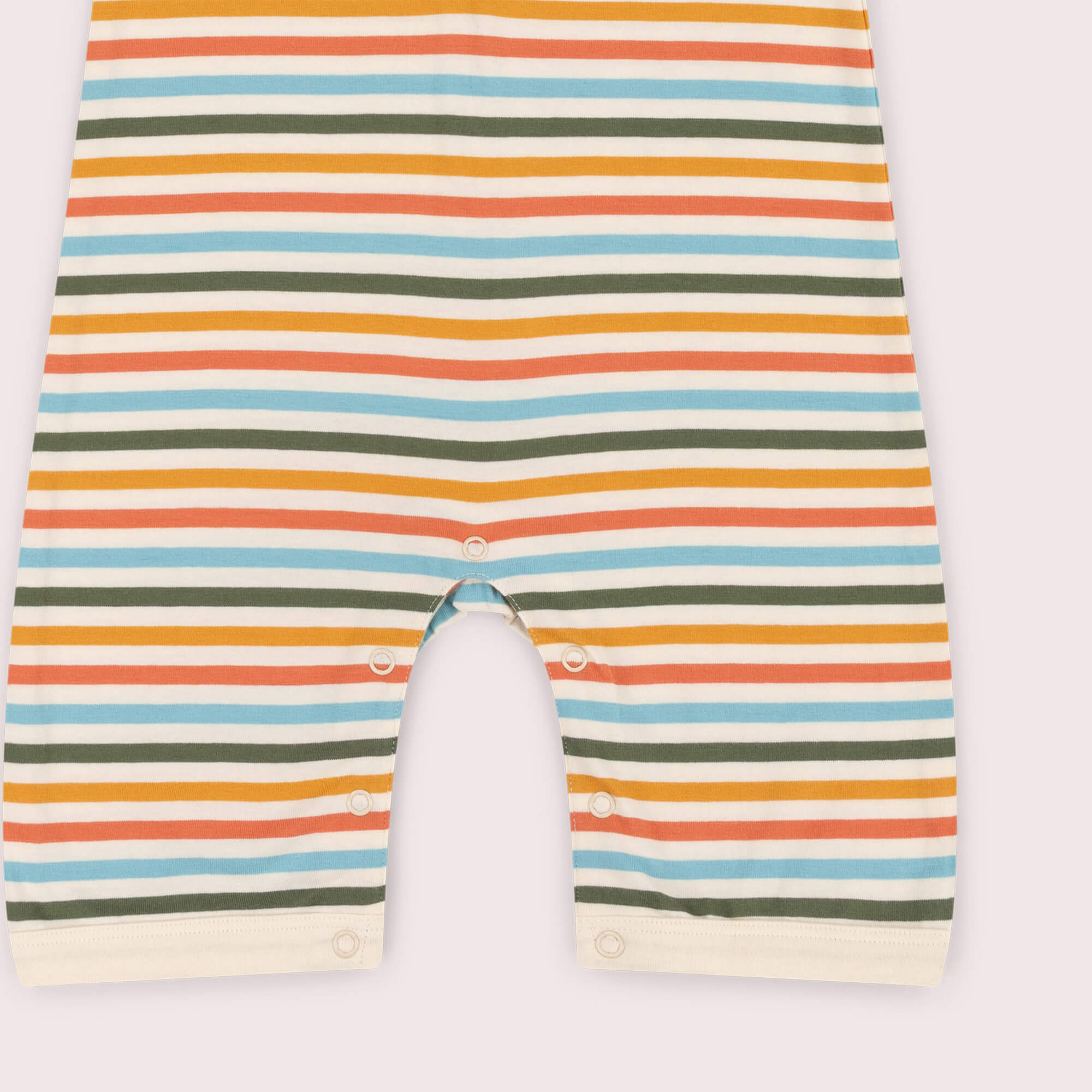 Rainbow Days Striped Organic Romper Multi / 18-24m