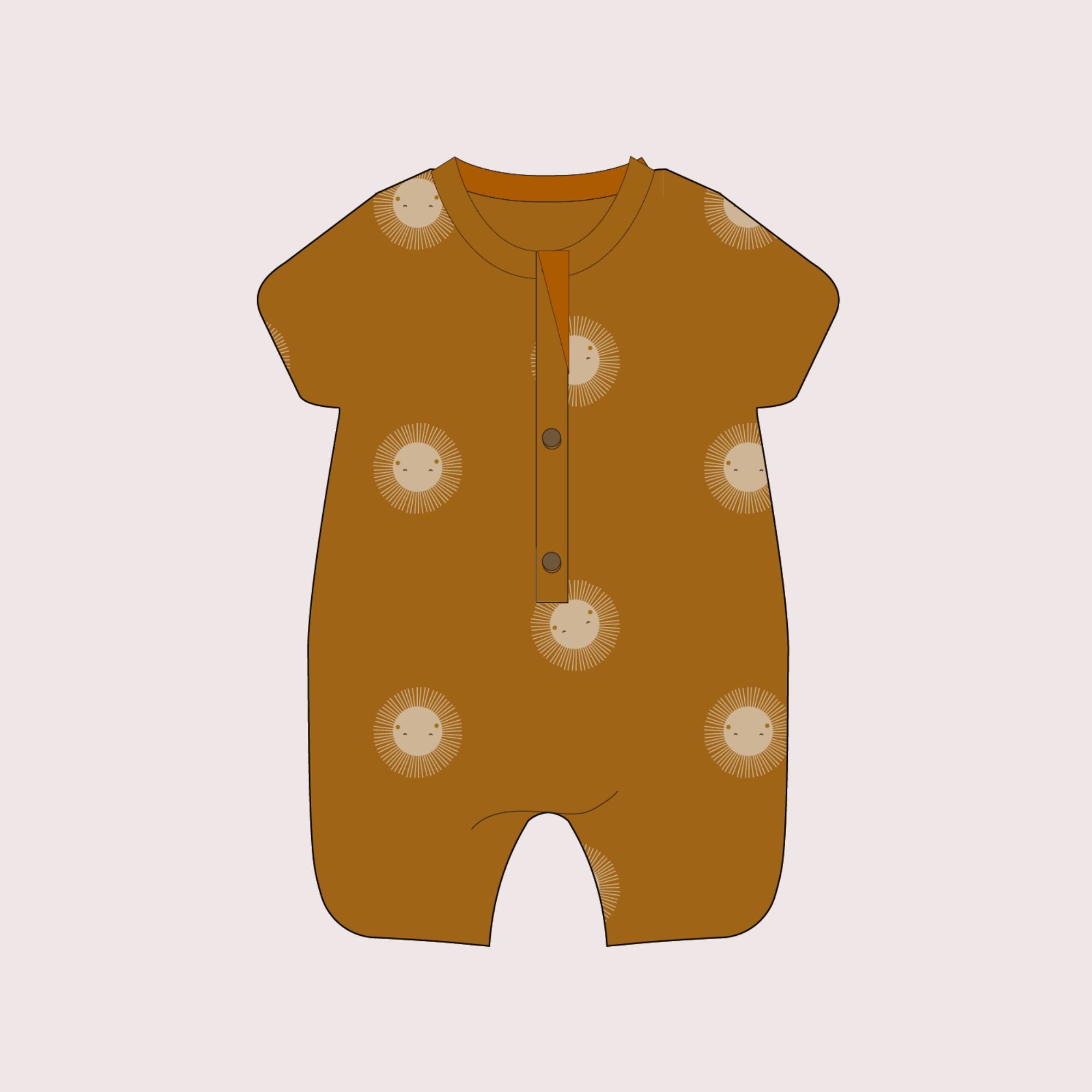 Sunshine Towelling Romper