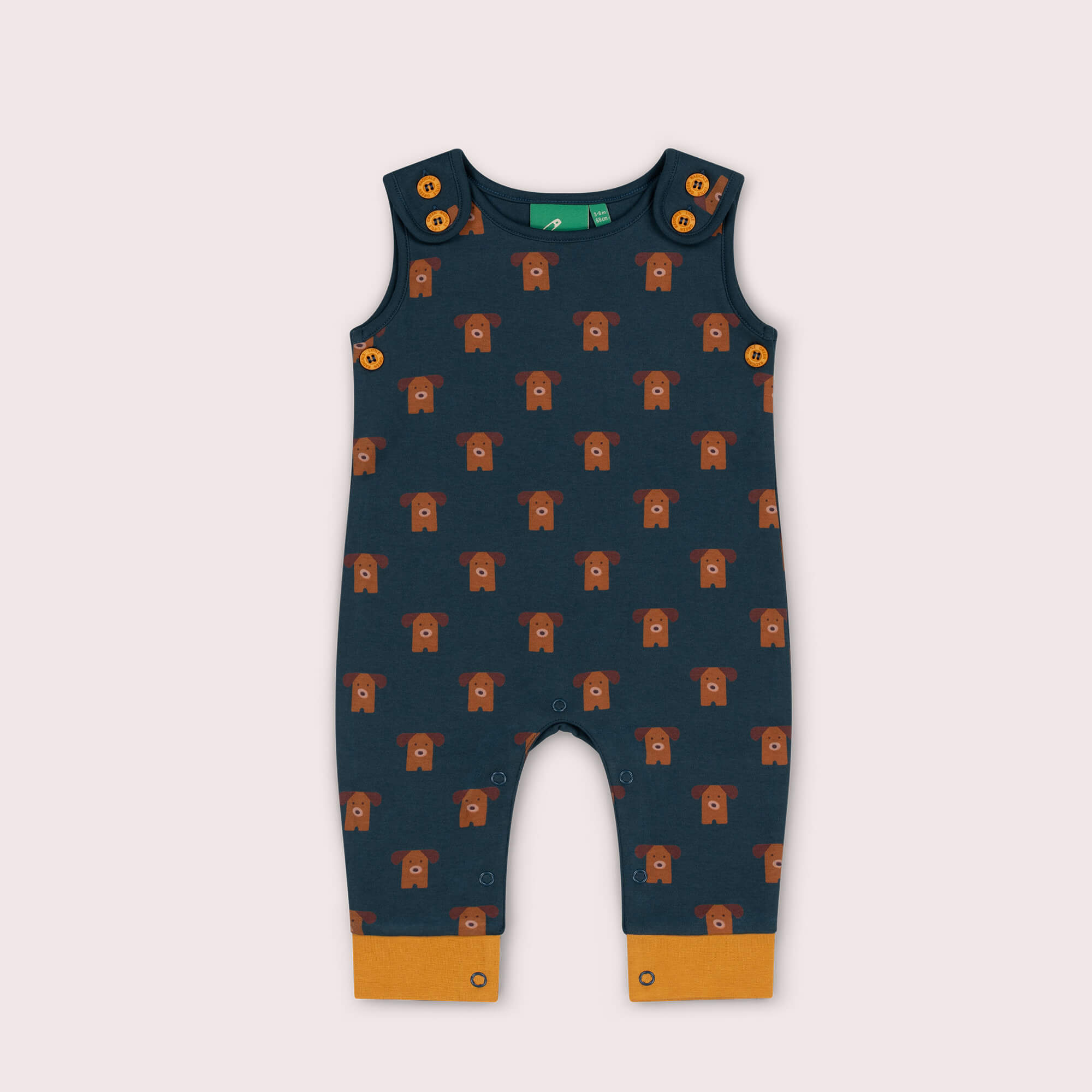 Paws Everyday Dungarees Blue / 3-4y