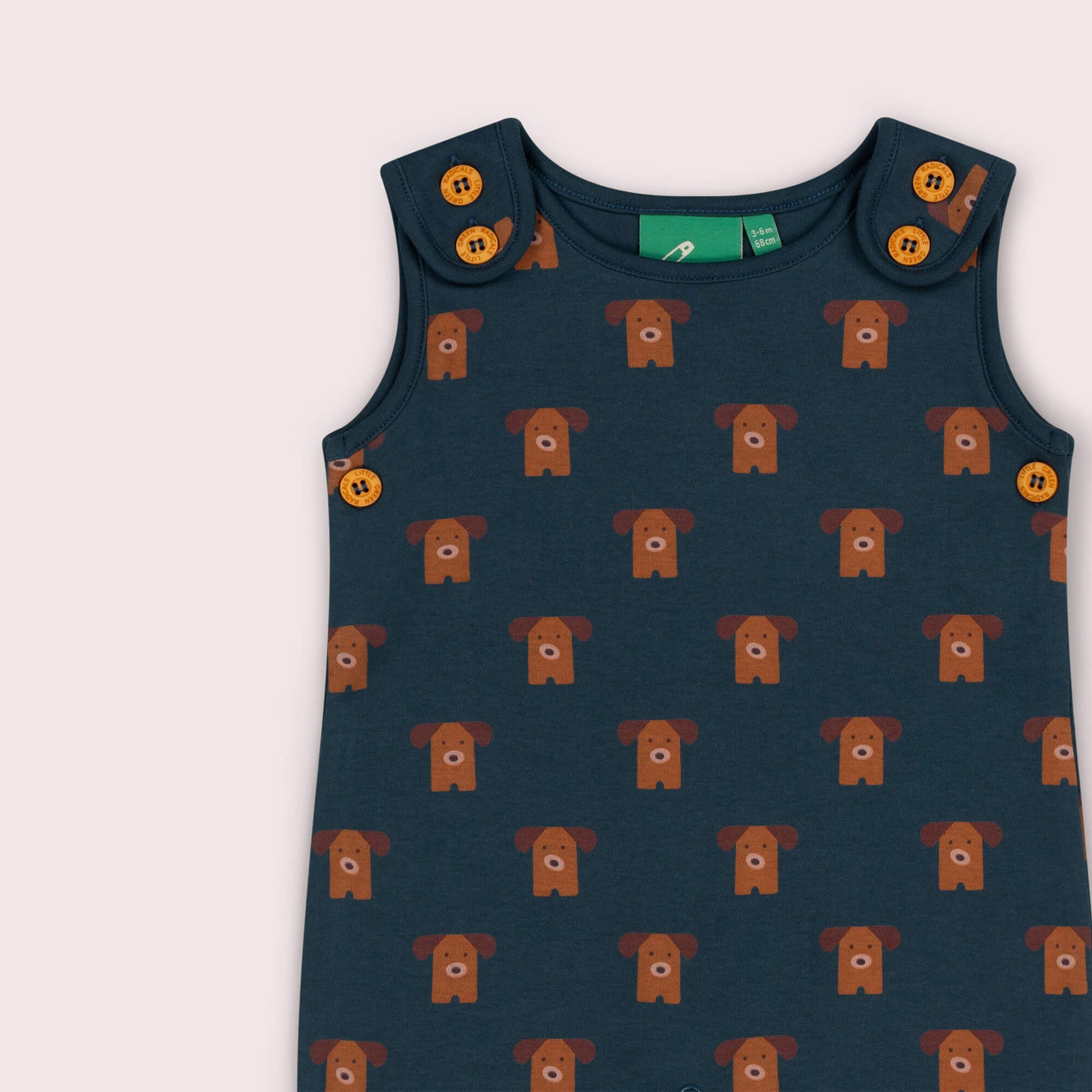 Paws Everyday Dungarees Blue / 3-4y