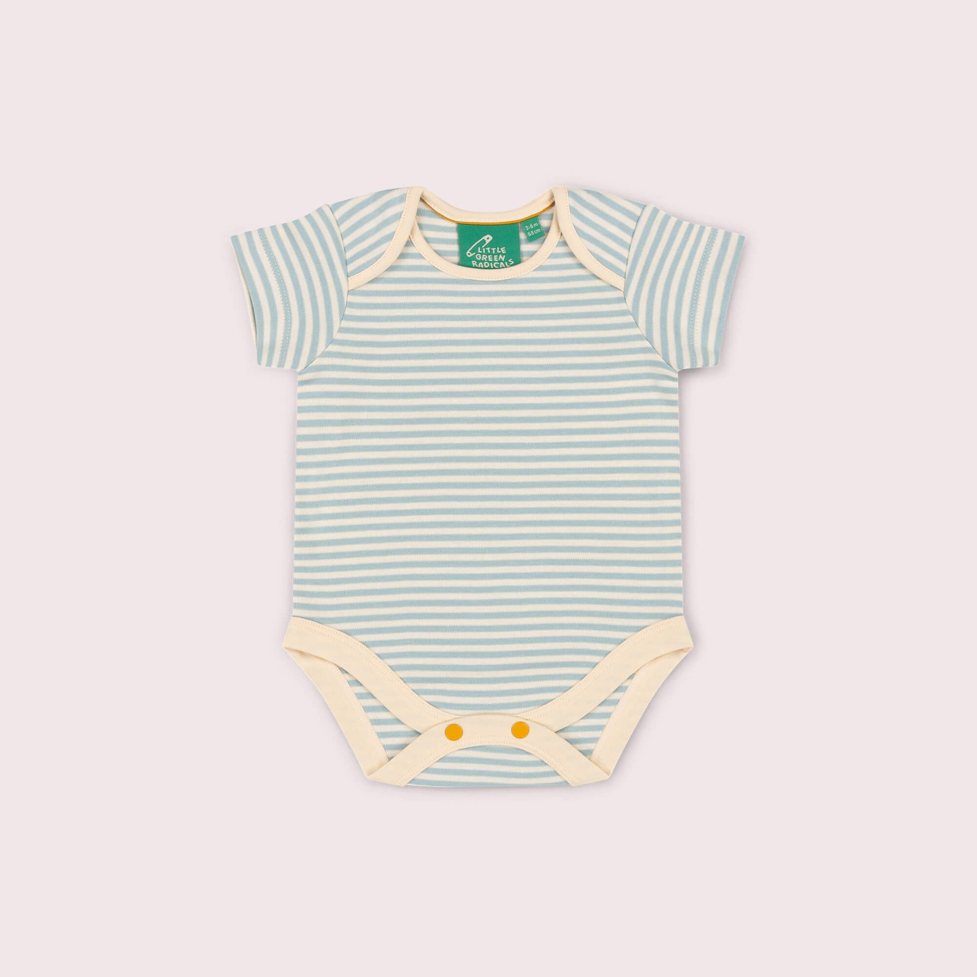 Paws Organic Baby Bodysuit 2 Pack Blue / 18-24m