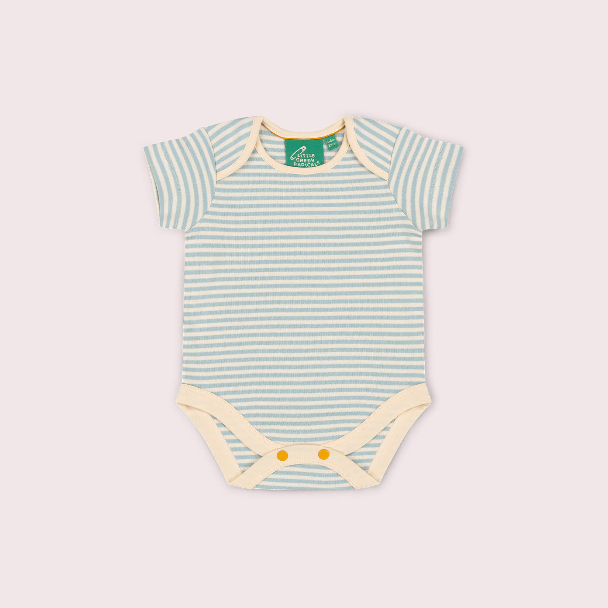 Paws Organic Baby Bodysuit 2 Pack Blue / 18-24m