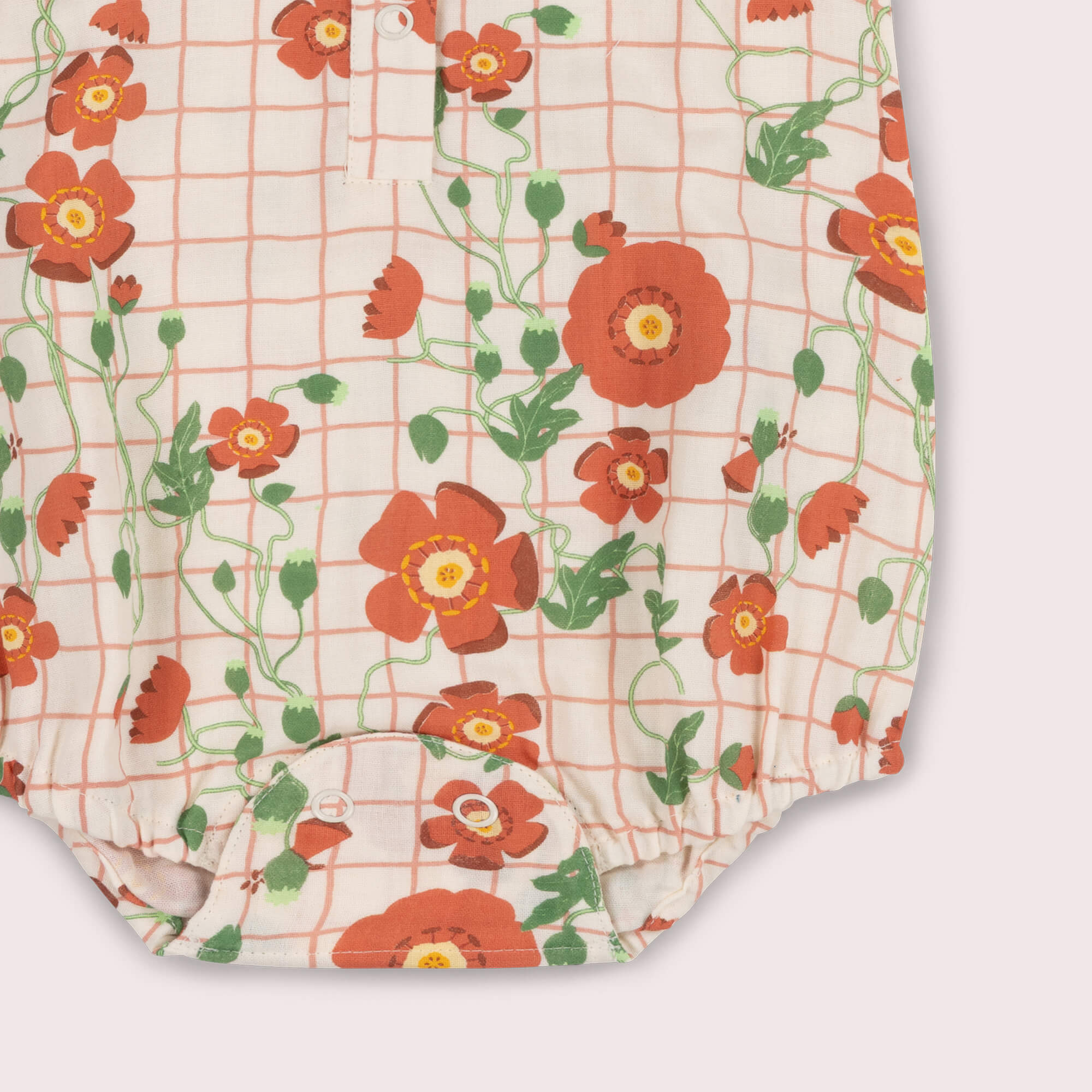 Cream Wild Poppies Bubble Body Cream / 18-24m