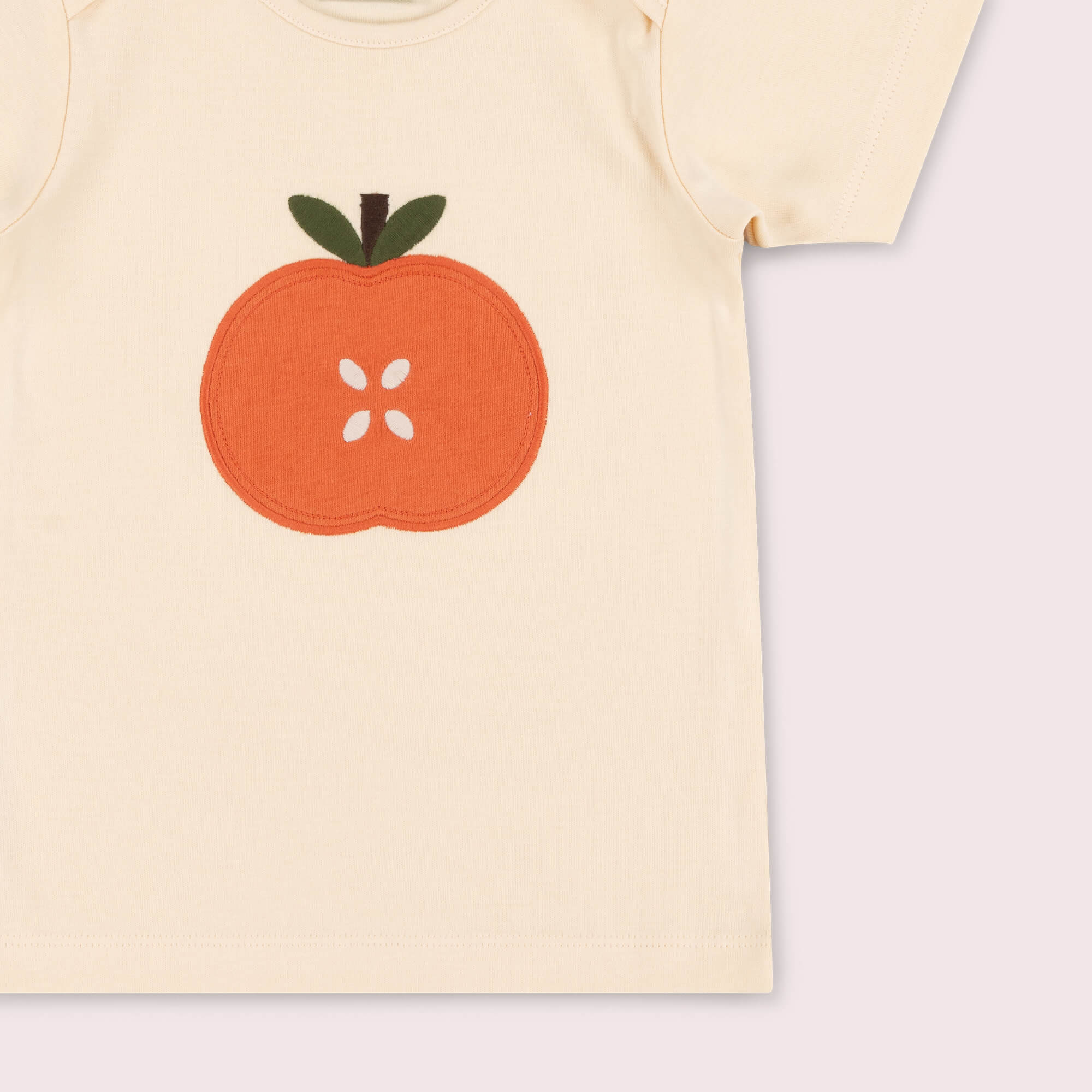 Nature Days Short Sleeve T Shirt Cream / 4-5y