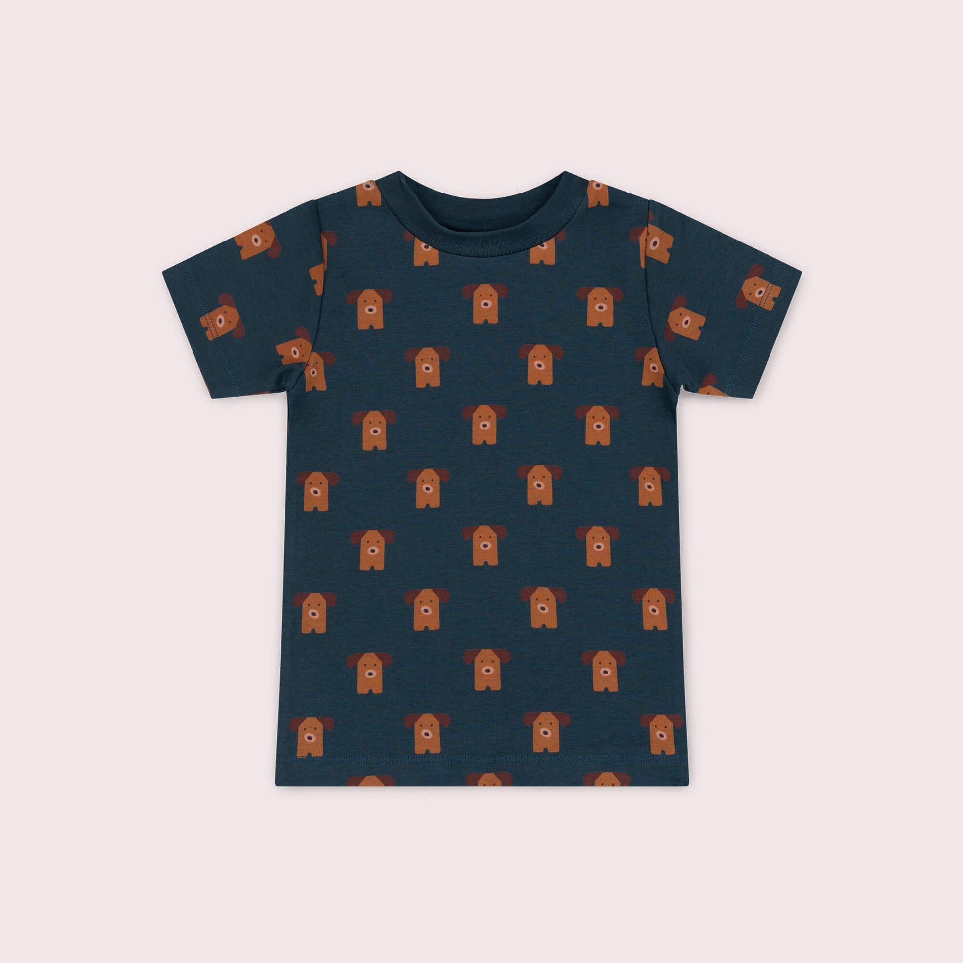 Paws Organic Short Sleeve T Shirt Blue / 4-5y