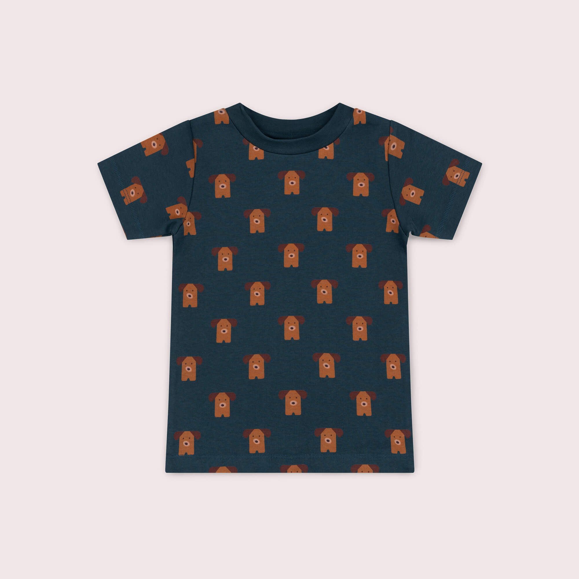 Paws Organic Short Sleeve T Shirt Blue / 4-5y