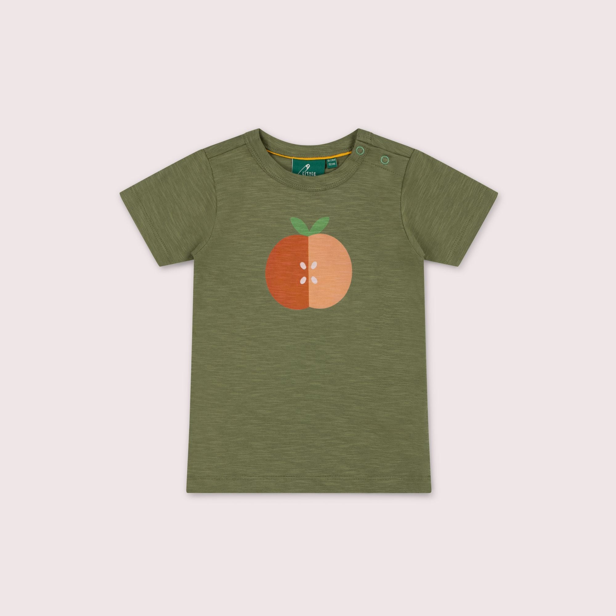 Red Apple Short Sleeve Popper T Shirt