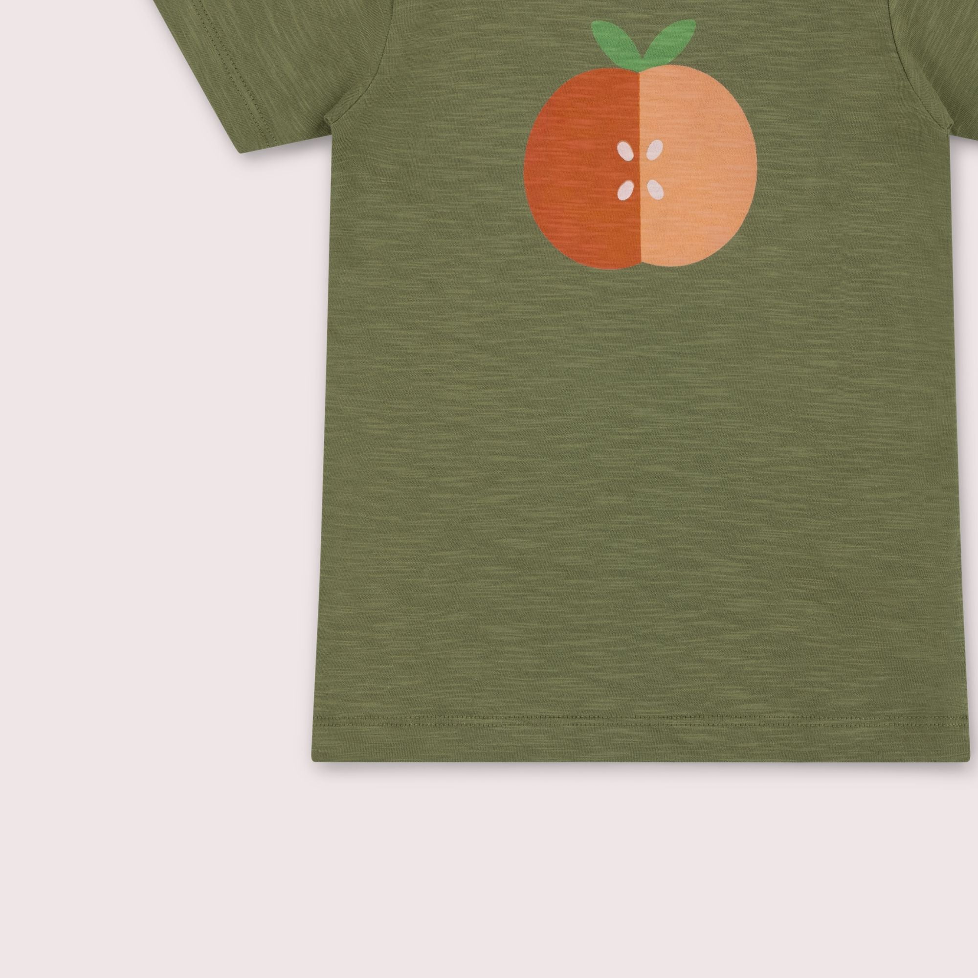 Red Apple Short Sleeve Popper T Shirt