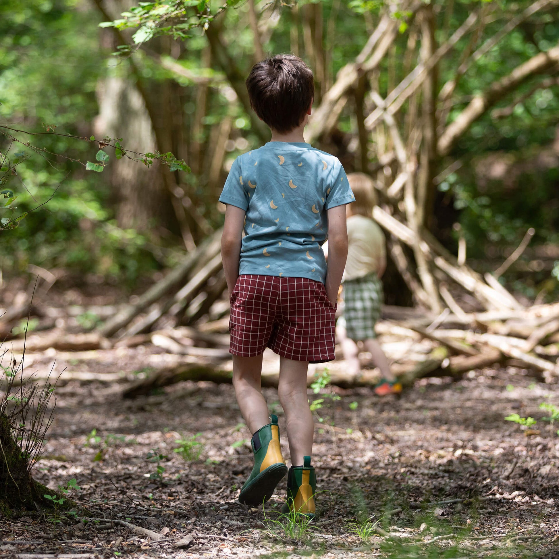 Dusk Short Sleeve T Shirt Blue / 7-8y