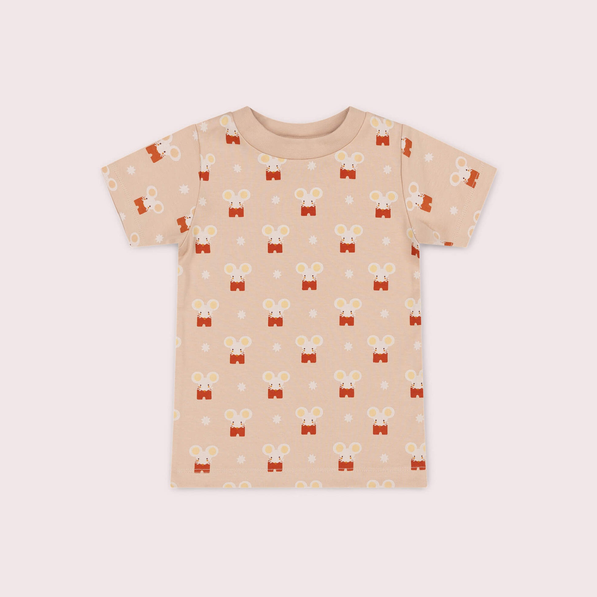 Little Mouse Short Sleeve T Shirt Pink / 7-8y