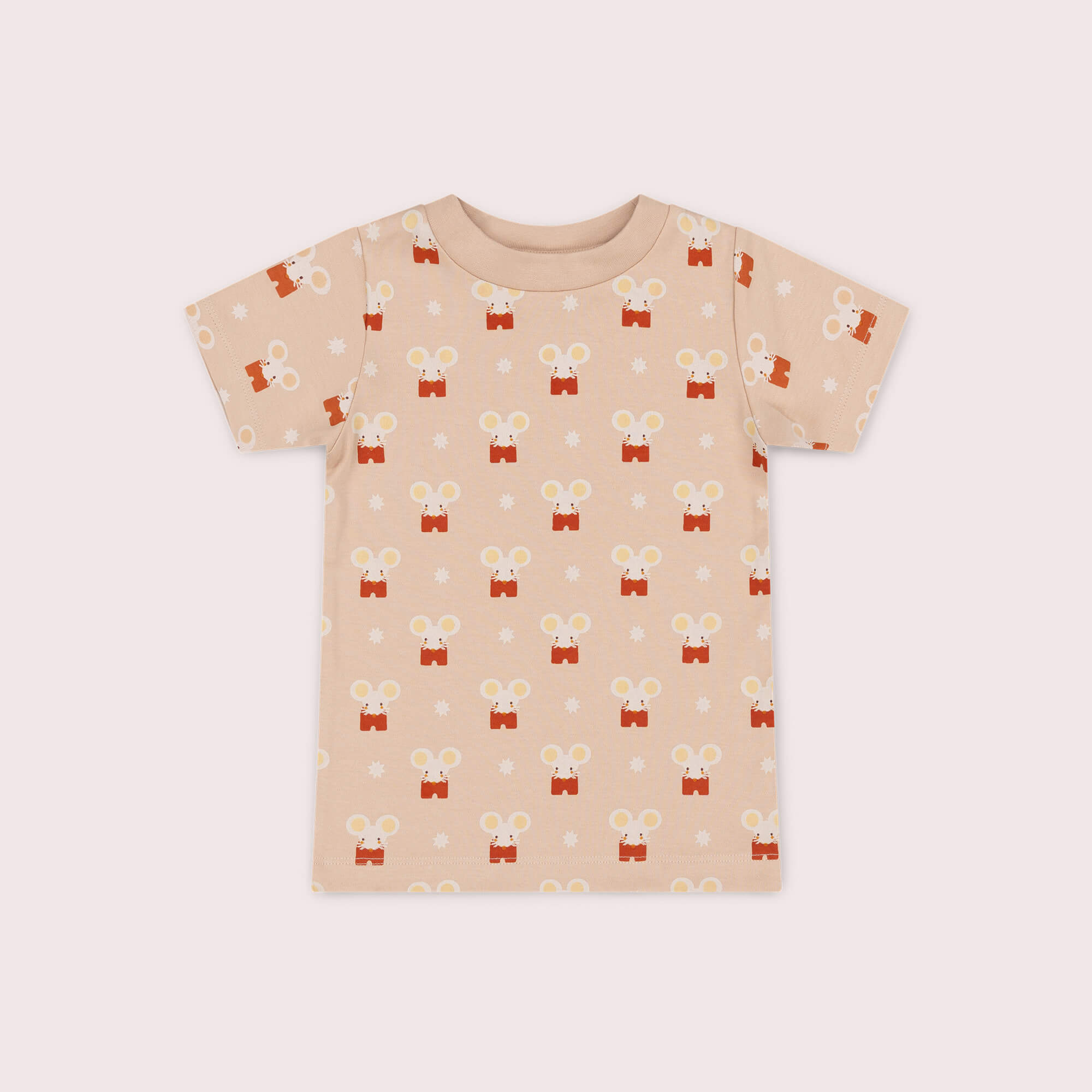 Little Mouse Short Sleeve T Shirt Pink / 7-8y