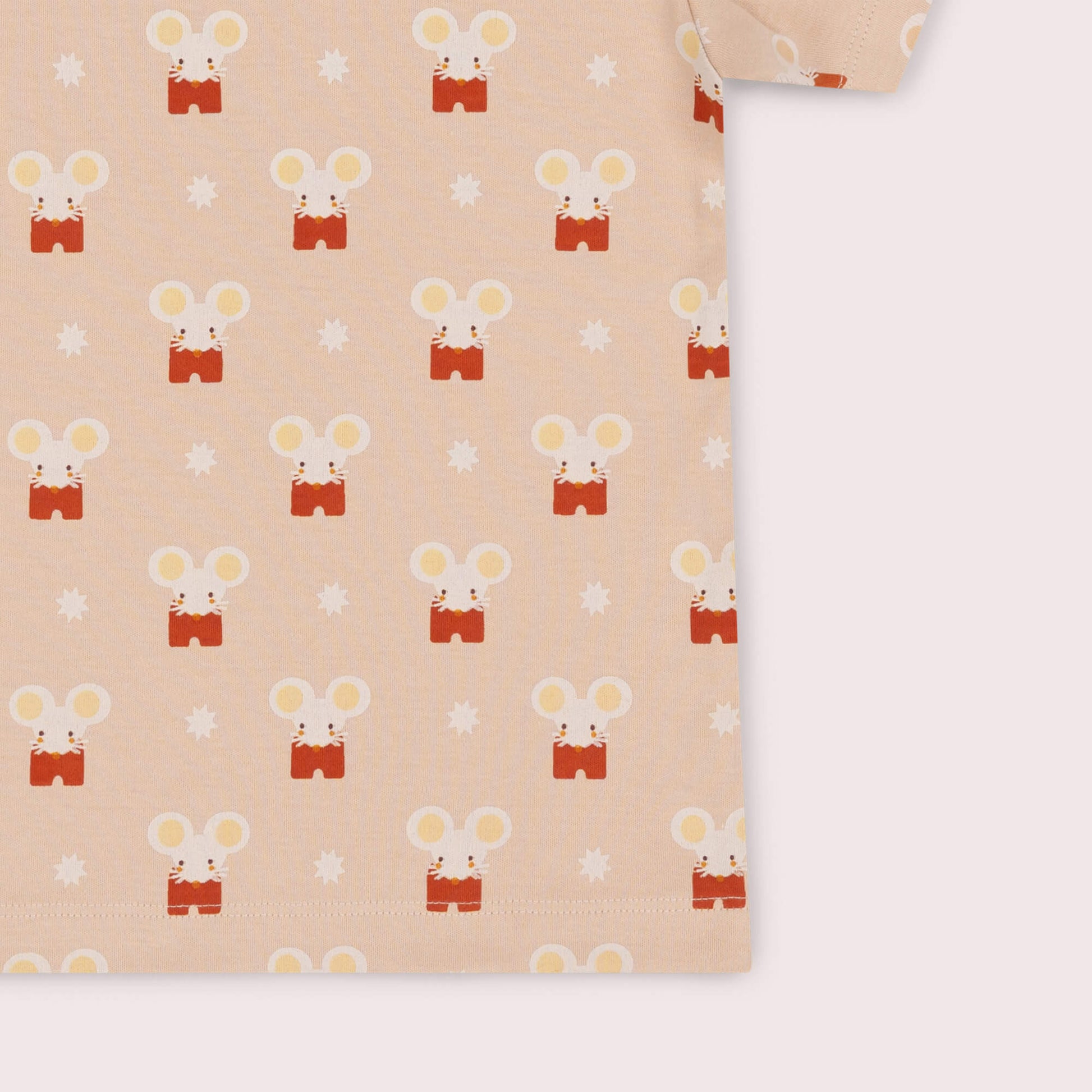 Little Mouse Short Sleeve T Shirt Pink / 7-8y