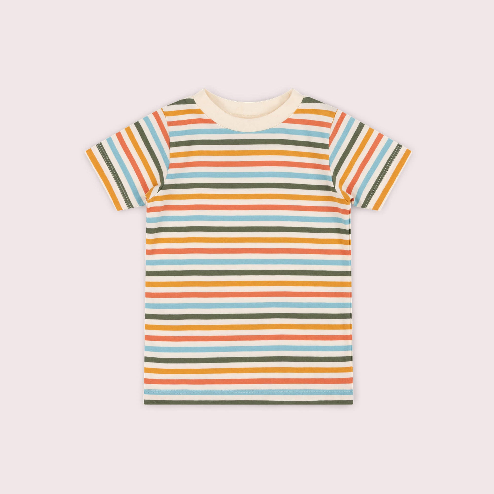 Rainbow Days Striped Short Sleeve T Shirt Multi / 7-8y